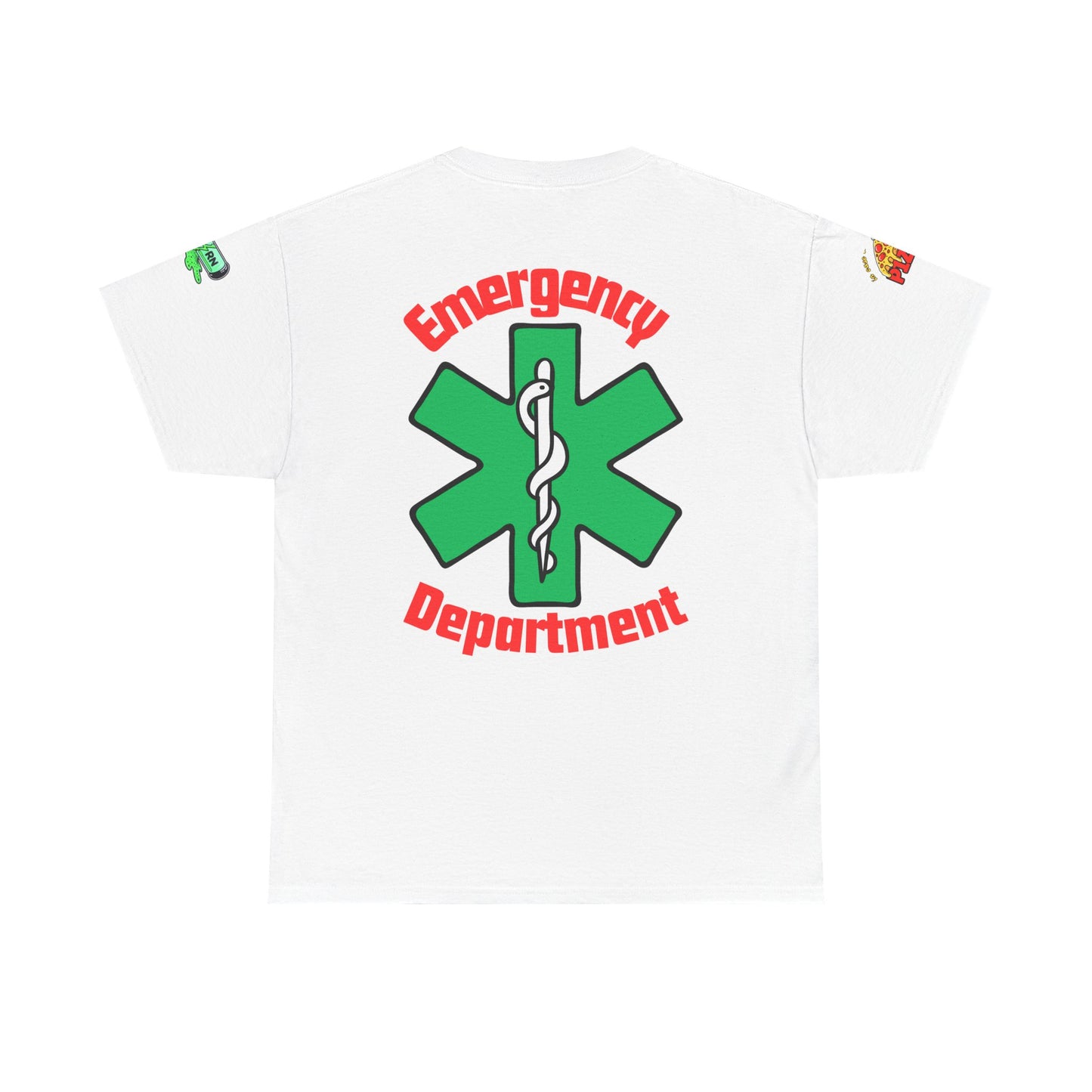 Pizza time, ER RN tee shirt nostalgic turtle power