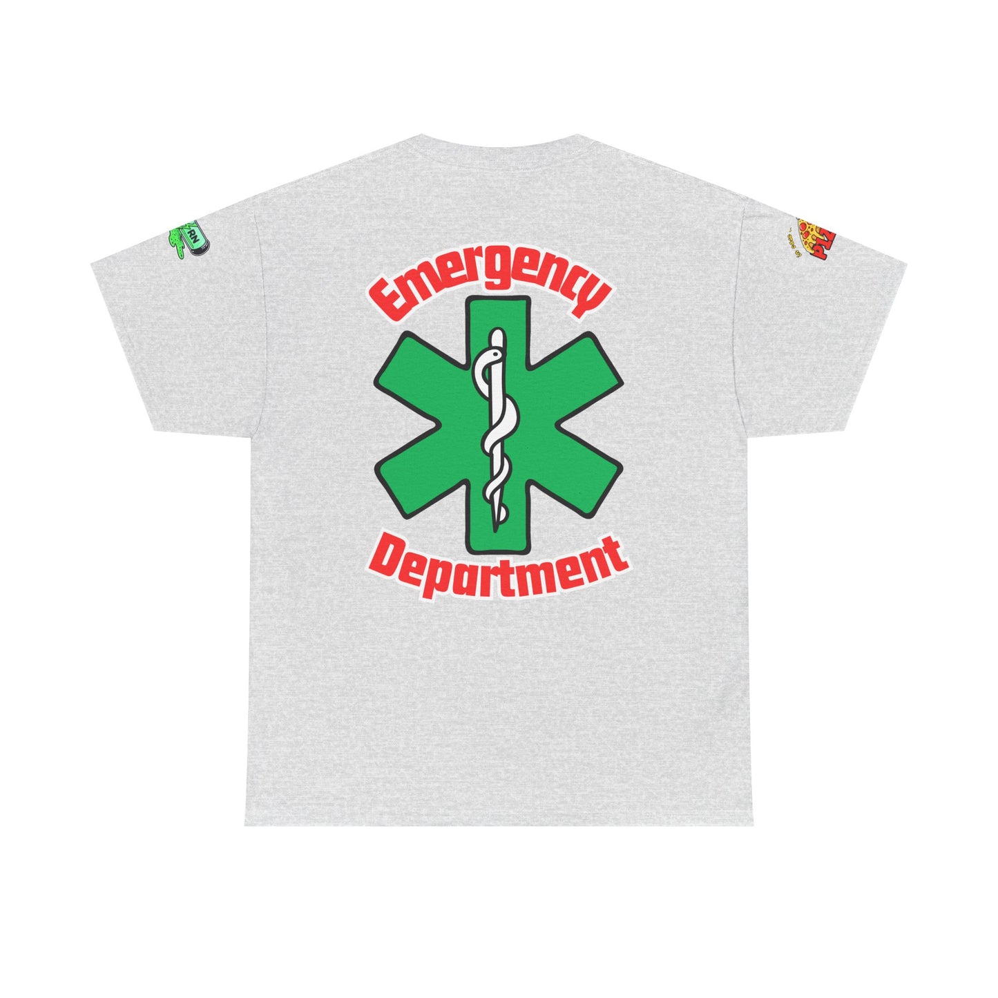 Pizza time, ER RN tee shirt nostalgic turtle power