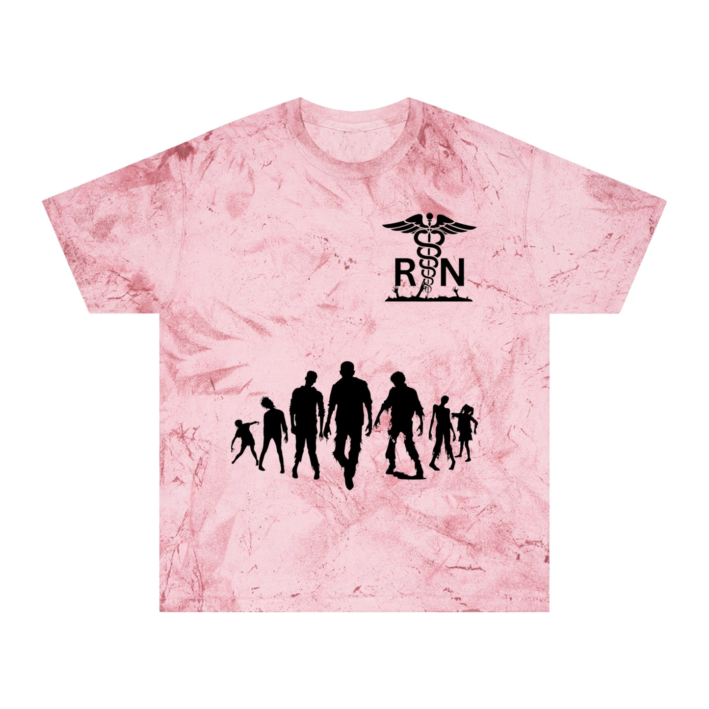 Night of the undead full blood moon zombie horde RN comfort colors Unisex Color Blast T-Shirt