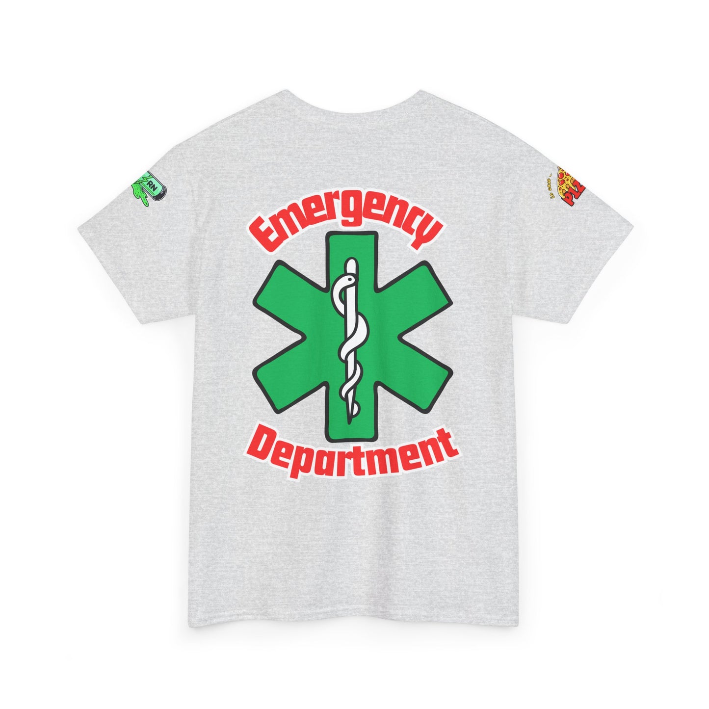 Pizza time, ER RN tee shirt nostalgic turtle power