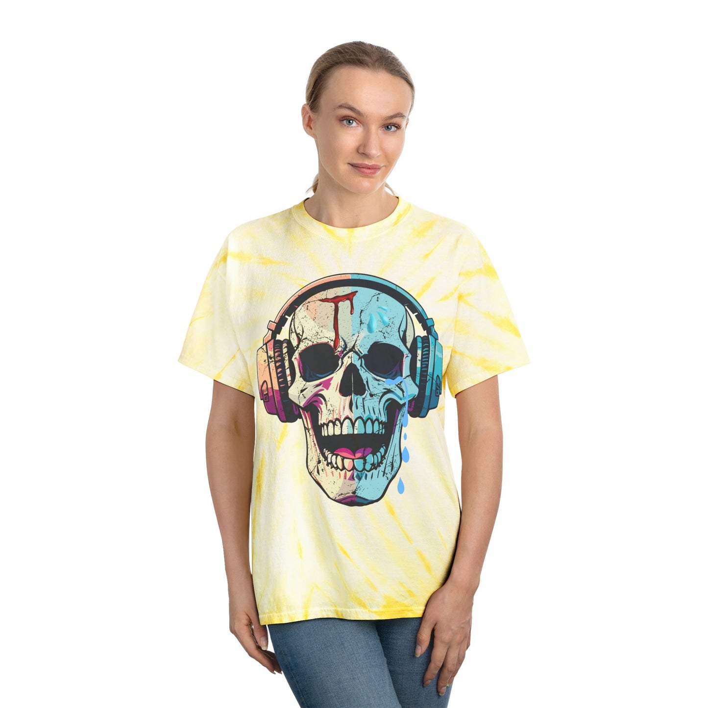 Blood sweat and tears Tie-Dye Tee, Cyclone