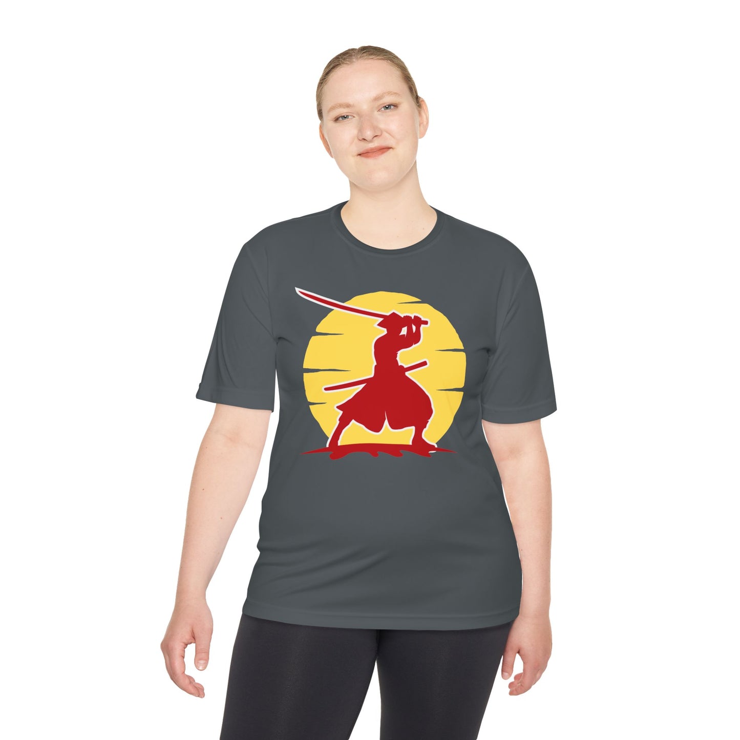 Gym gear samurai slice thank you Unisex Moisture Wicking Tee
