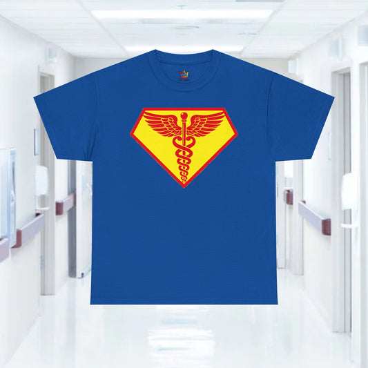 Super emergency department t shirt for comic and superhero loving ER ED staff Unisex Heavy Cotton Tee