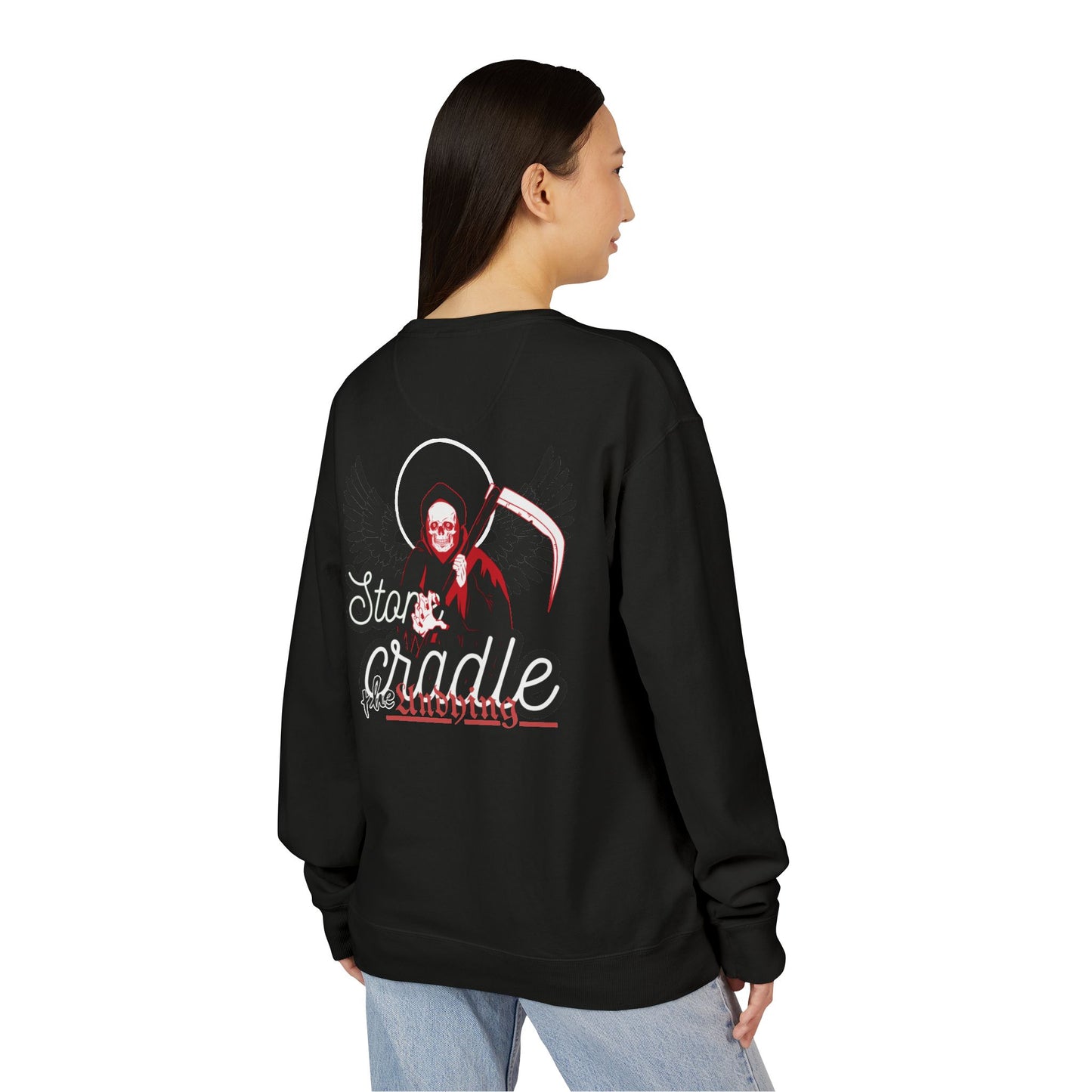Crewneck Sweatshirt stone cradle (the undying) collection