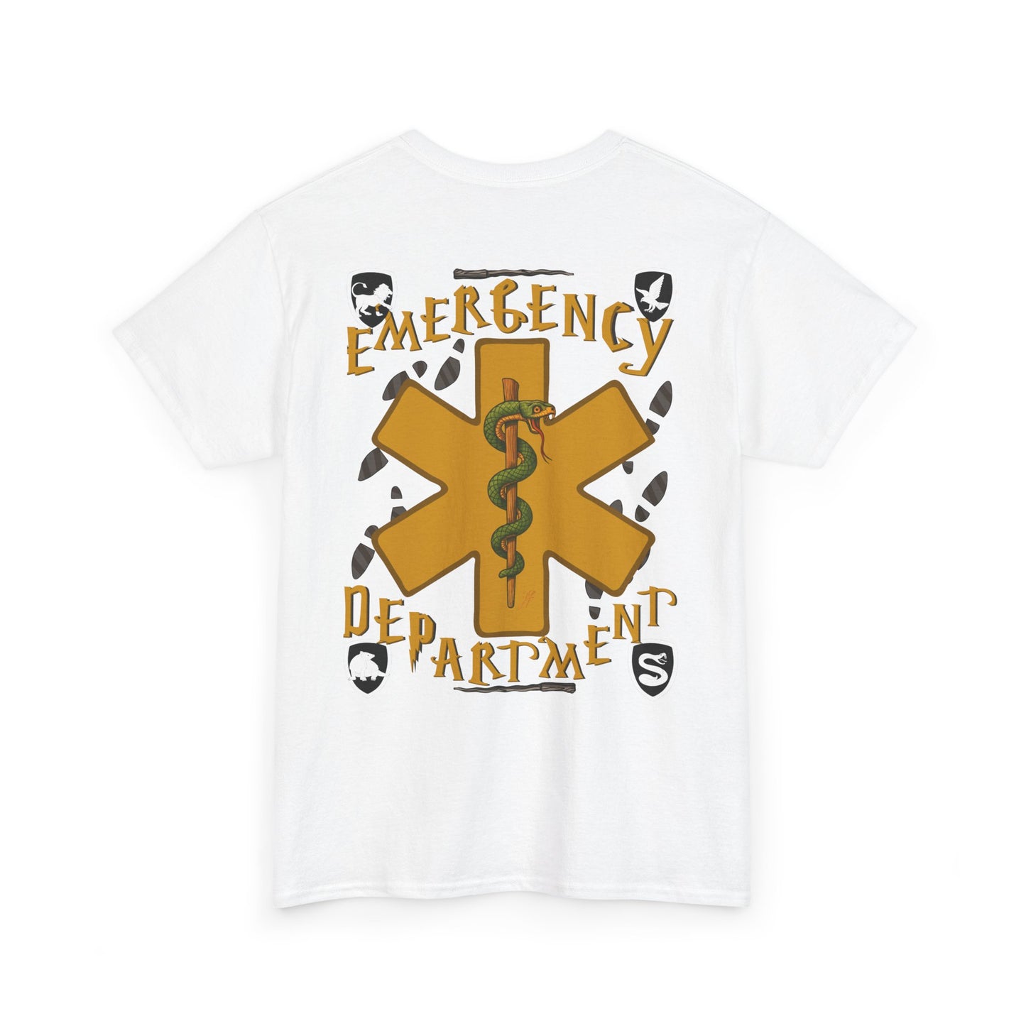 Raven Rounds – Emergency Department Intellect Tee– Emergency Department Elite Tee Emergency Department Crew Tee potter loving healthcare emergency department Unisex Heavy Cotton Tee