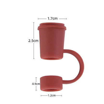 Cover Decorative Drink Seal Straw Mouthpiece