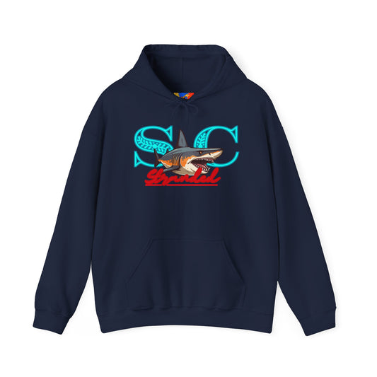 Hooded sweat shirt (stone cradle) stranded line