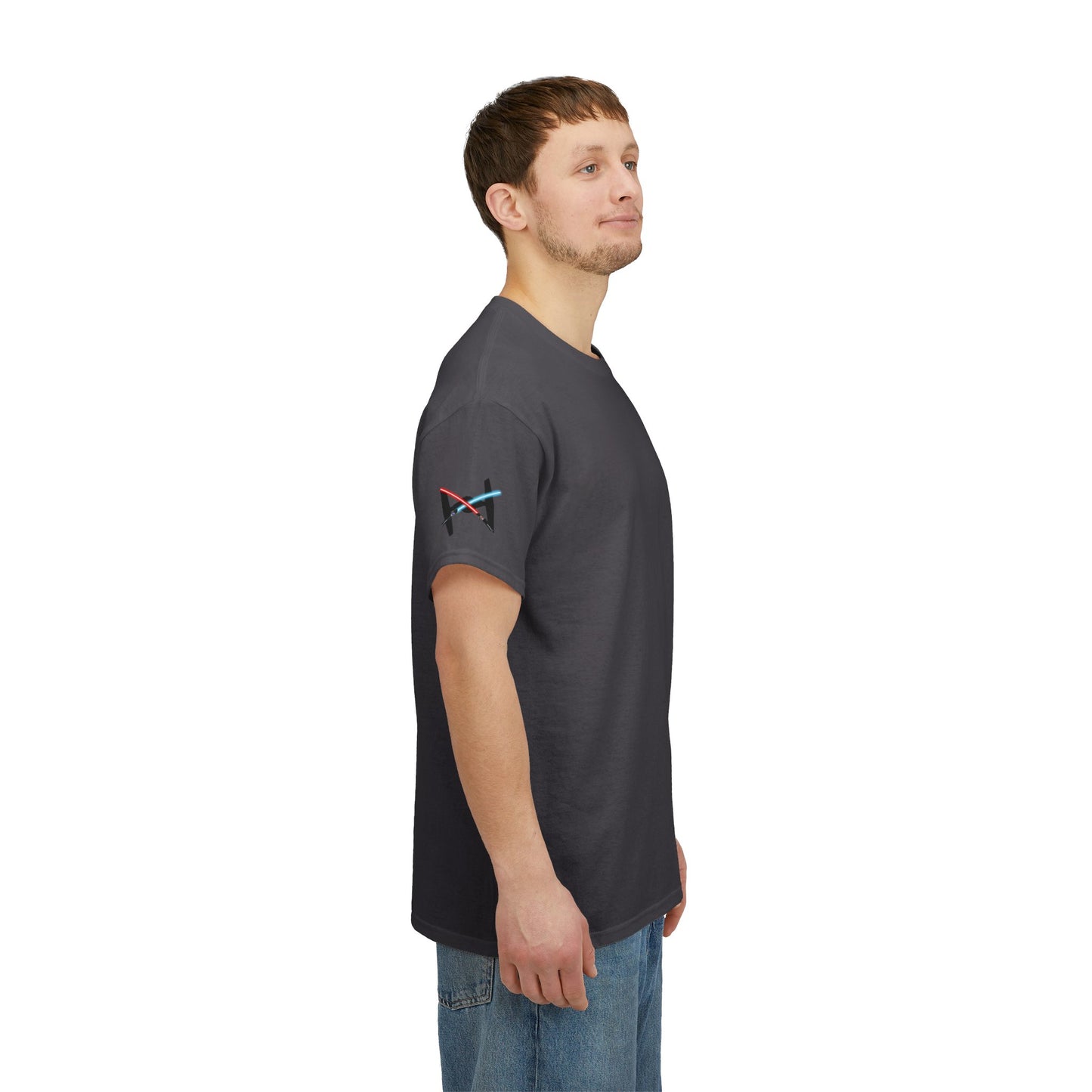 Embrace the dark side galactic Unisex Heavy Cotton Tee