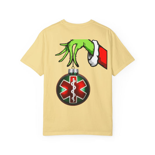 Grinch Emergency Department T-shirt, Christmas EMS Tee, Funny Nurse Doctor Shirt, Holiday Medical Gift, Hospital Staff Apparel