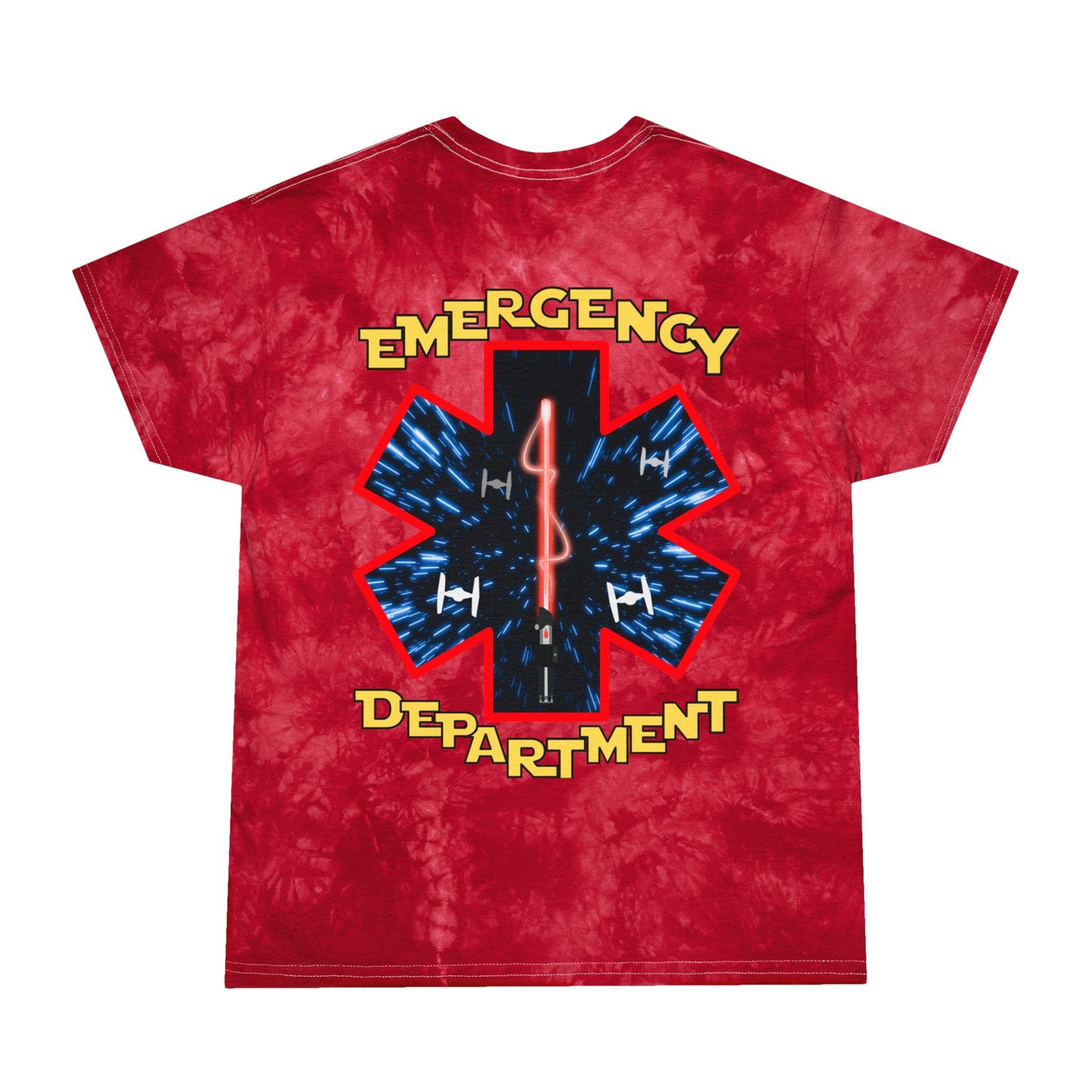 Embrace the dark side galactic Tie-Dye Tee, Crystal