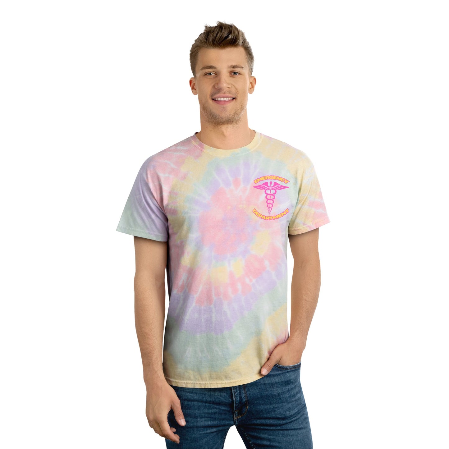Summer time sherbet emergency department Tie-Dye Tee, Spiral