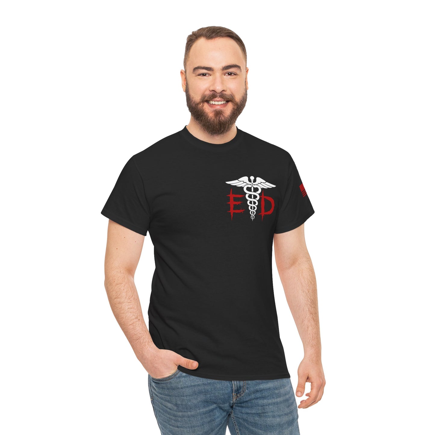 ER halloween clown t shirt Unisex Heavy Cotton Tee