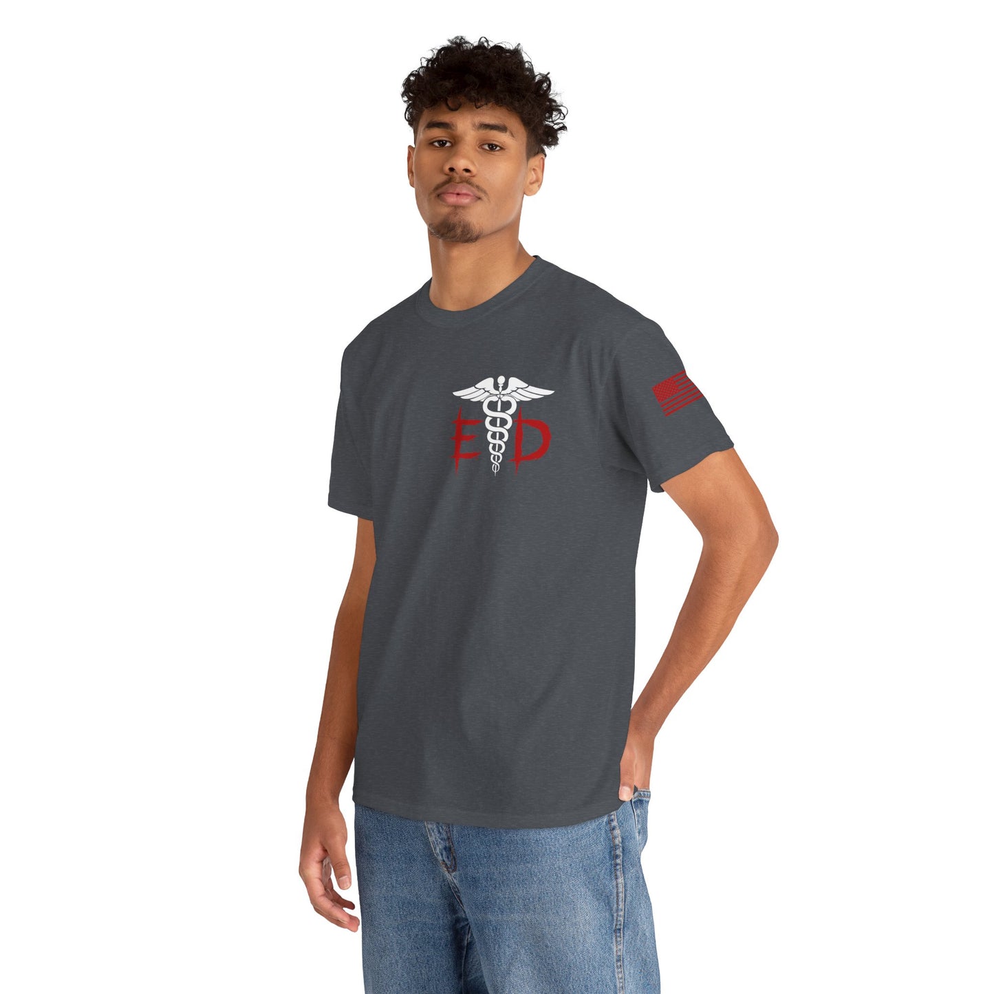 ER halloween clown t shirt Unisex Heavy Cotton Tee