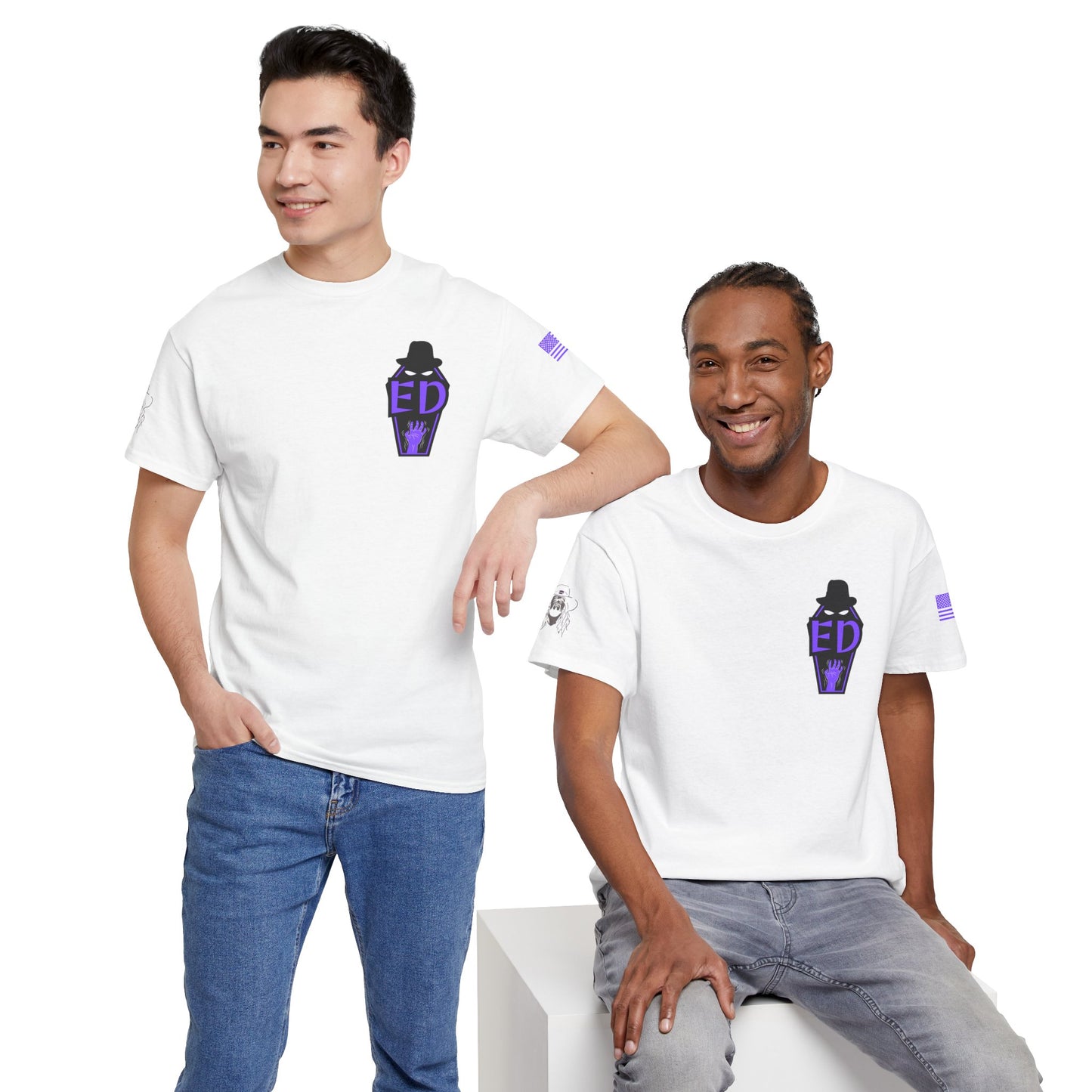Er staff walking, er wrestling legends fan Unisex Heavy Cotton Tee