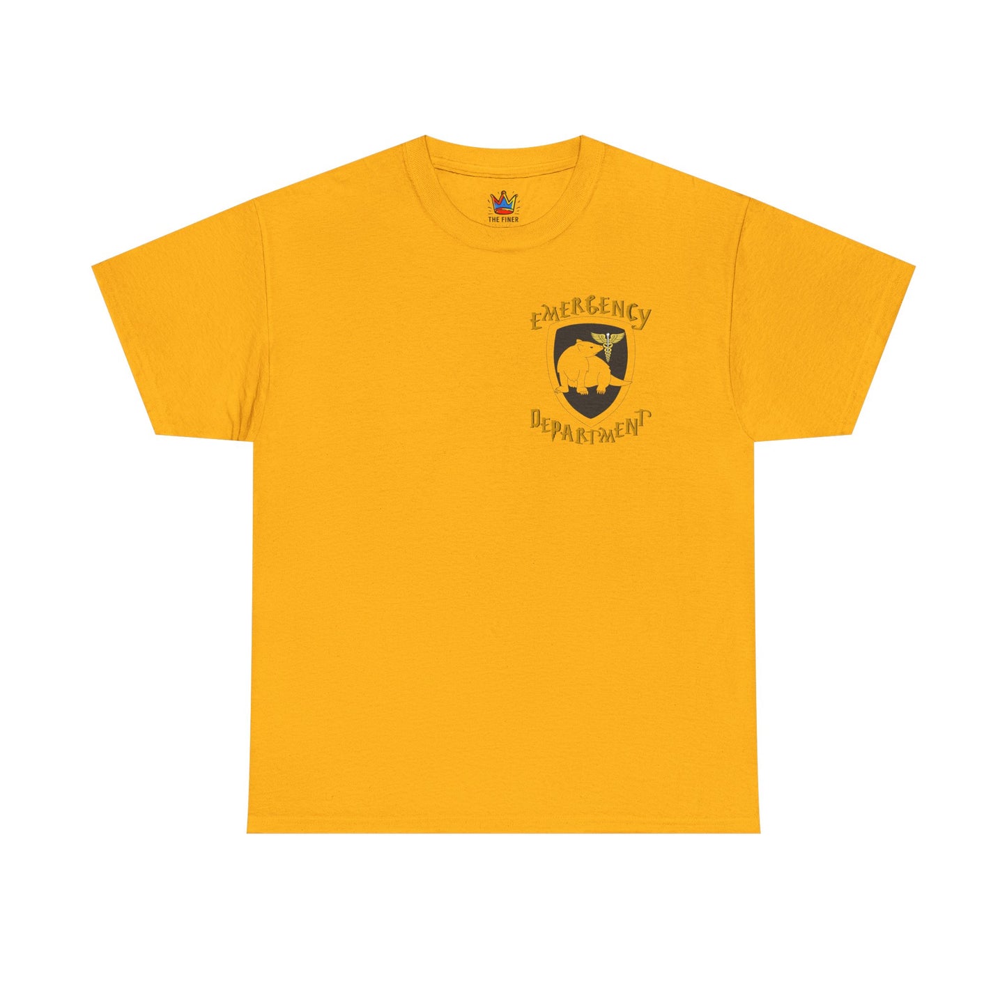 Huffle Healer – Emergency Department Crew Tee potter loving healthcare emergency department Unisex Heavy Cotton Tee