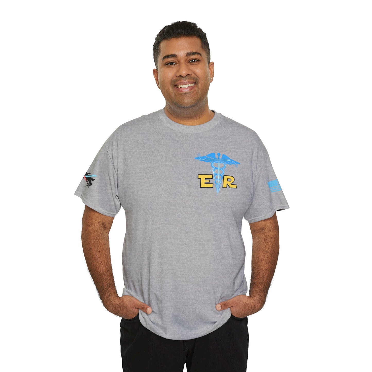 Feel the force galactic Unisex Heavy Cotton Tee