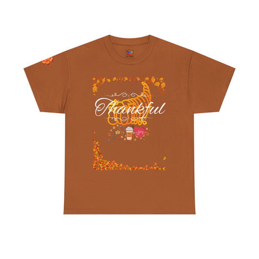 Thankful, Thanksgiving Emergency Department Unisex Heavy Cotton Tee