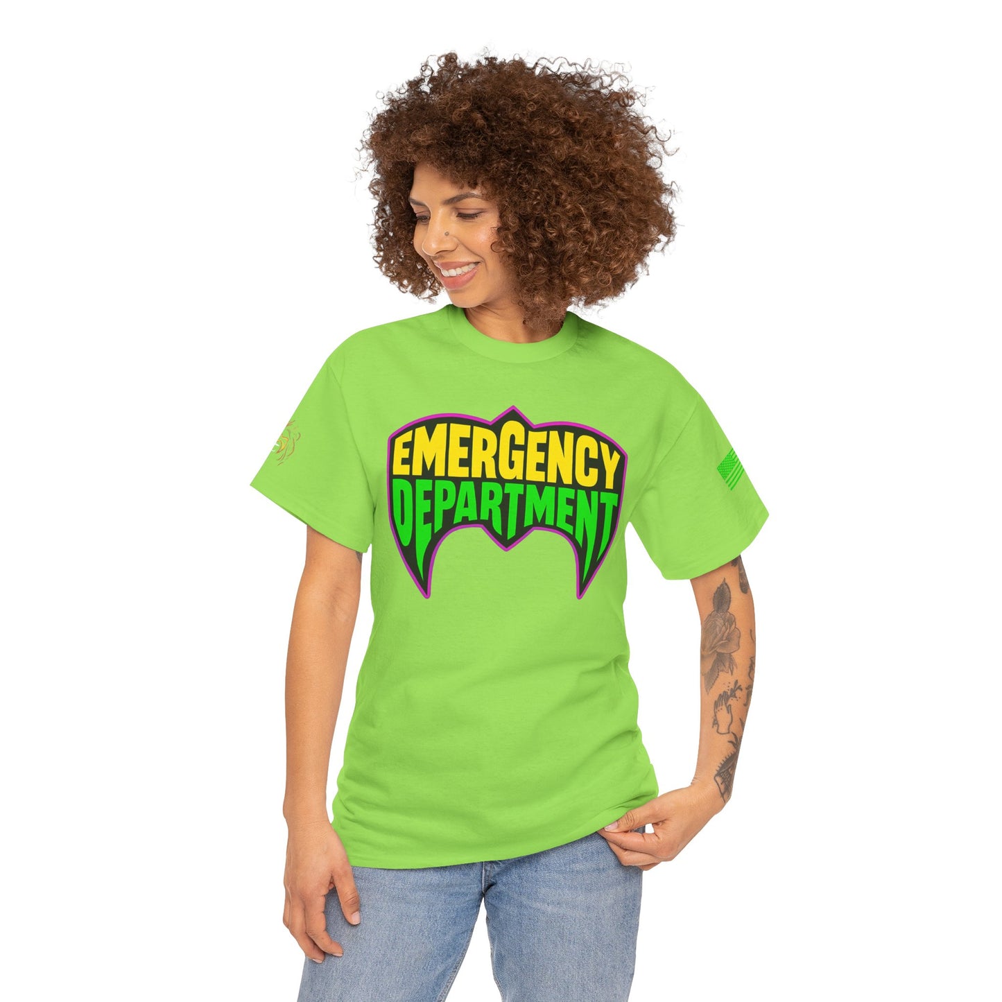 The Ultimate ER tee homage to wrestling legends Unisex Heavy Cotton Tee