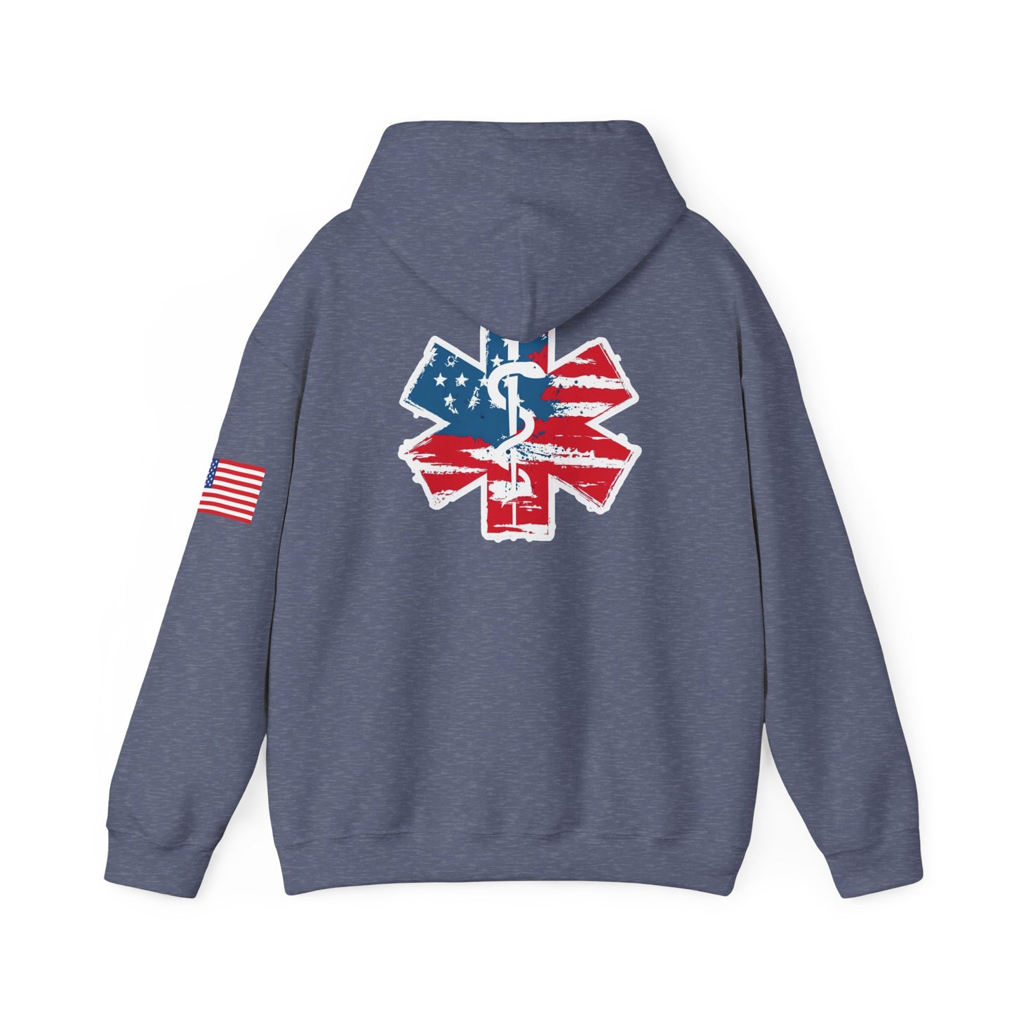 Patriotic RN Hoodie Independence Day gift for nurse Unisex Heavy Blend™ Hooded Sweatshirt