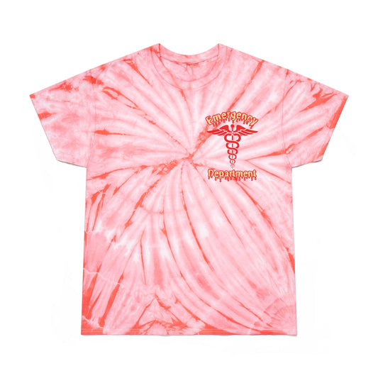 Summer in the ER ice cream social beat the heat melting ice cream strawberry cheesecake swirl Tie-Dye Tee, Cyclone
