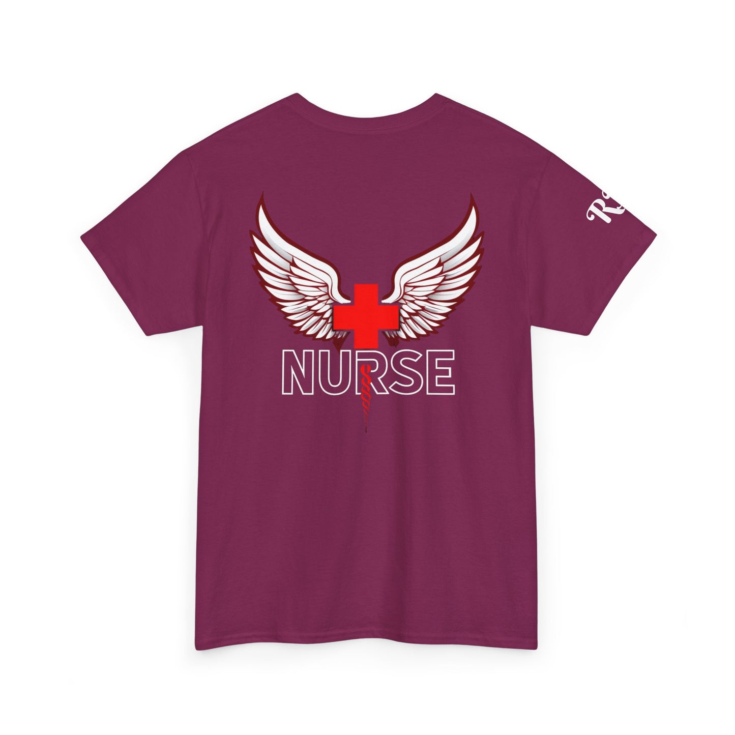RN gift cap and angel wing tee registered nurse caregiver gift