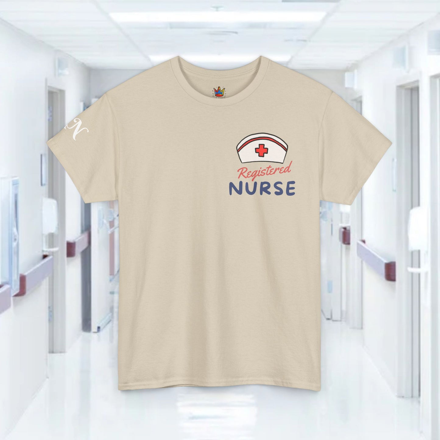 RN gift cap and angel wing tee registered nurse caregiver gift