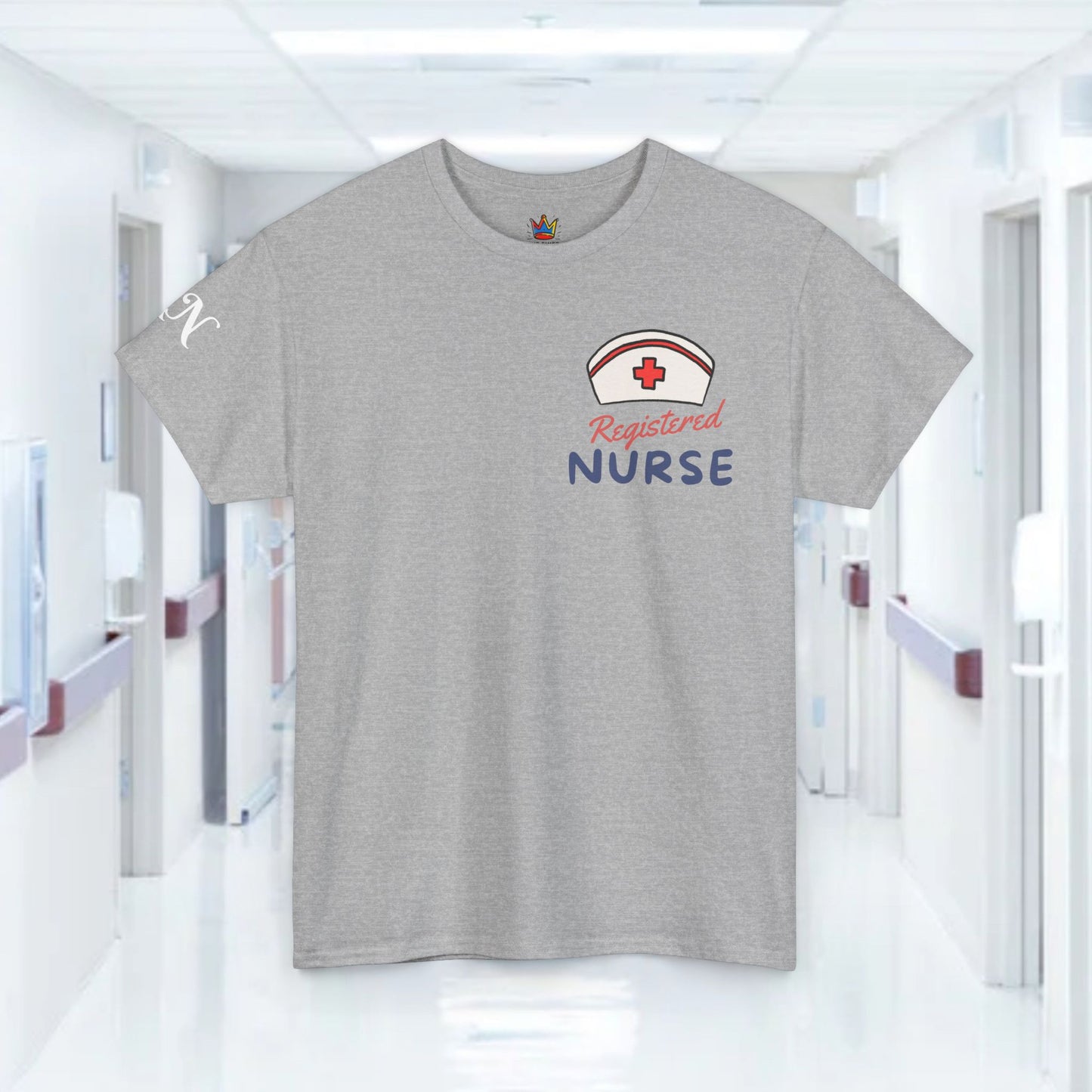 RN gift cap and angel wing tee registered nurse caregiver gift