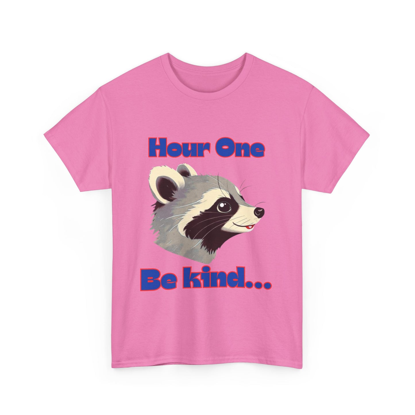 Funny nursing raccoon t shirt Be Kind its a long shift raccoon t-shirt healthcare worker hour one hour twelve before and after tee
