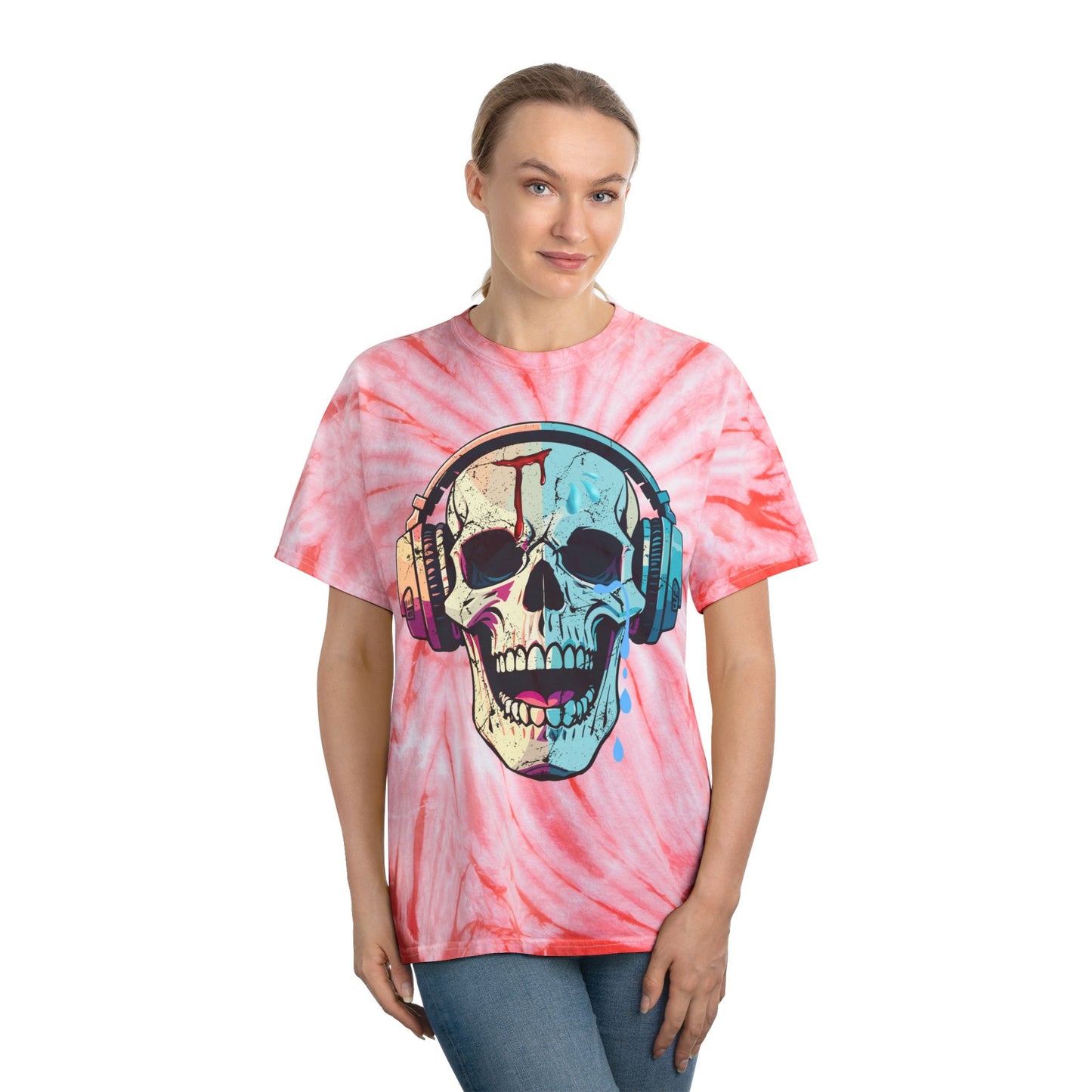 Blood sweat and tears Tie-Dye Tee, Cyclone