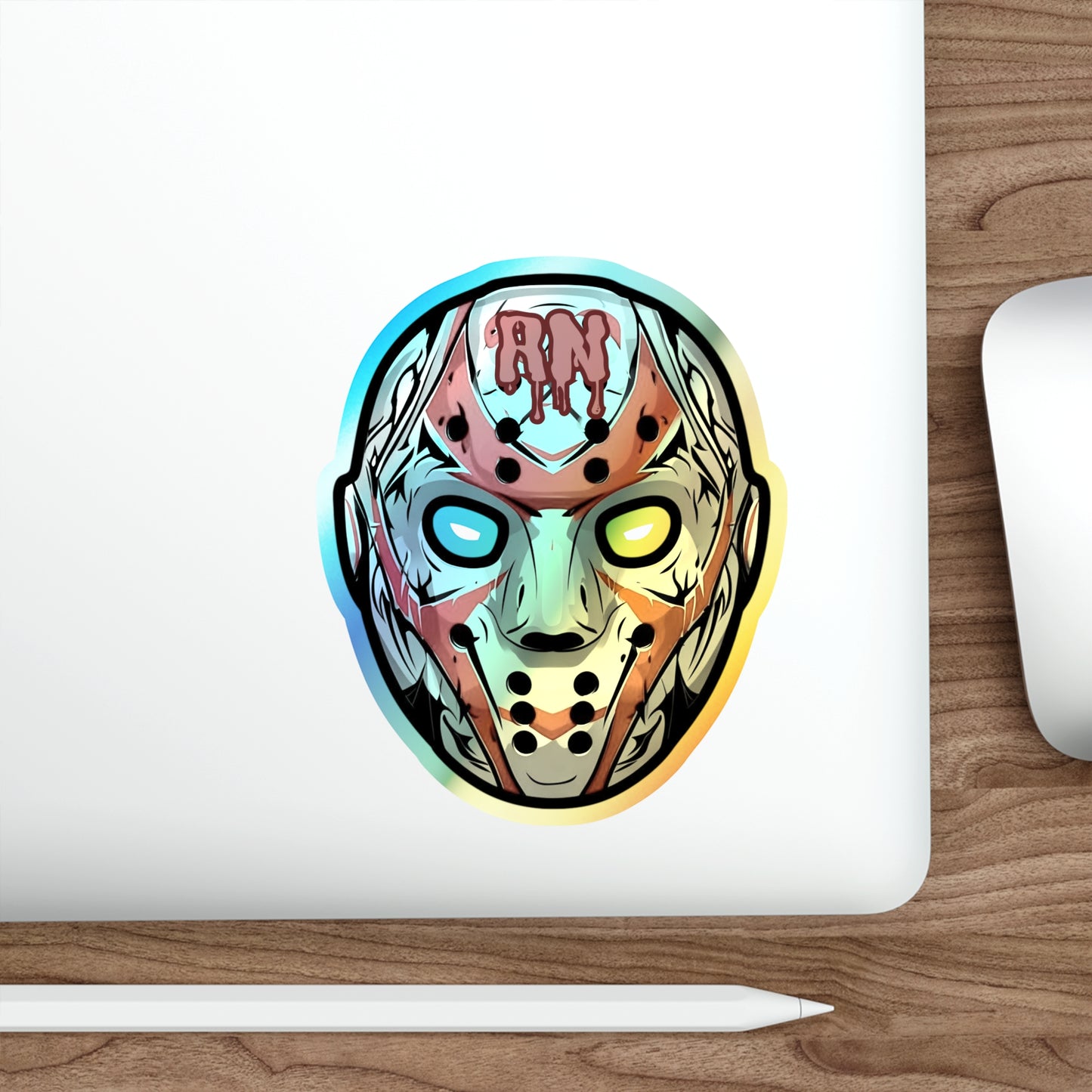RN Friday the 13th Holographic Die-cut Stickers