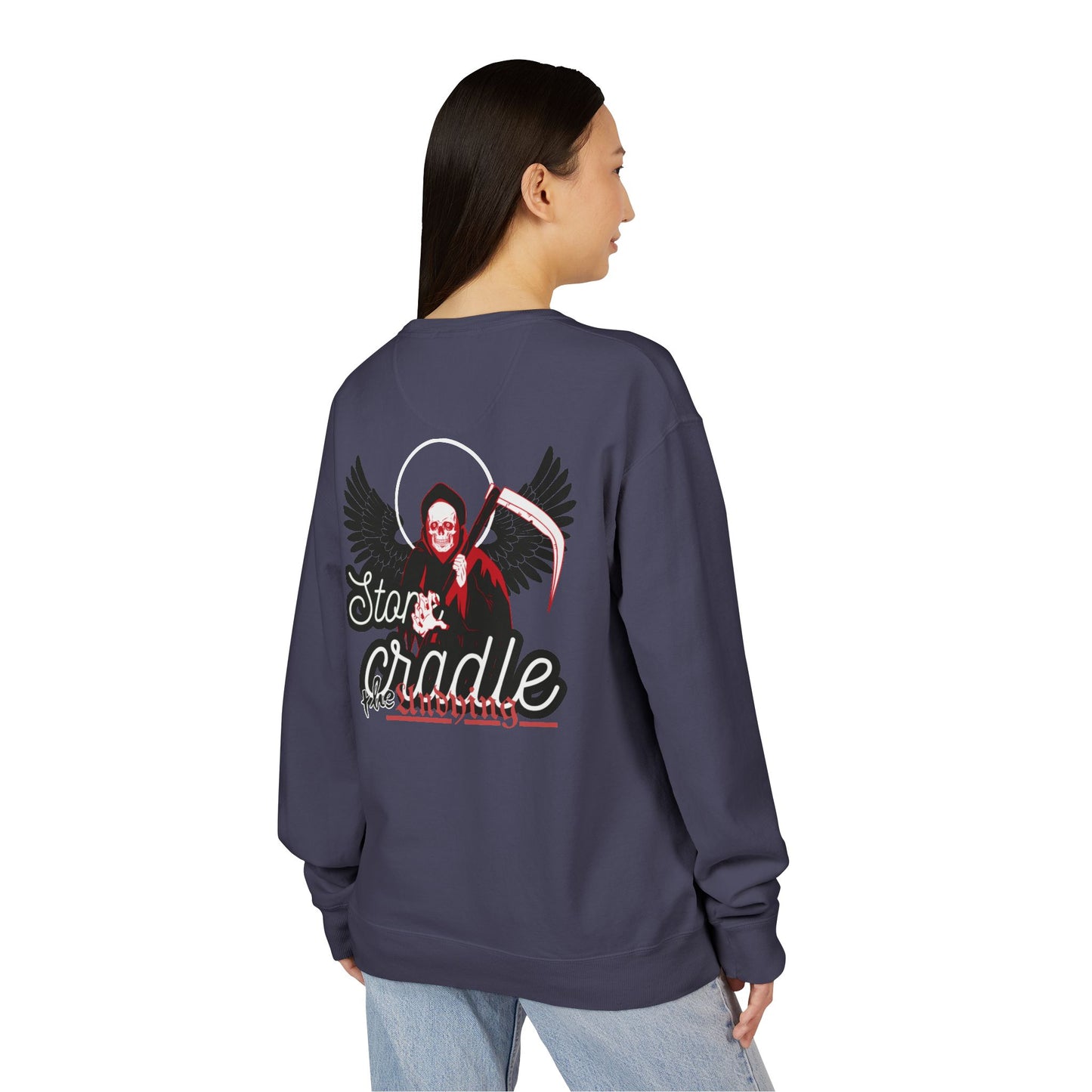Crewneck Sweatshirt stone cradle (the undying) collection