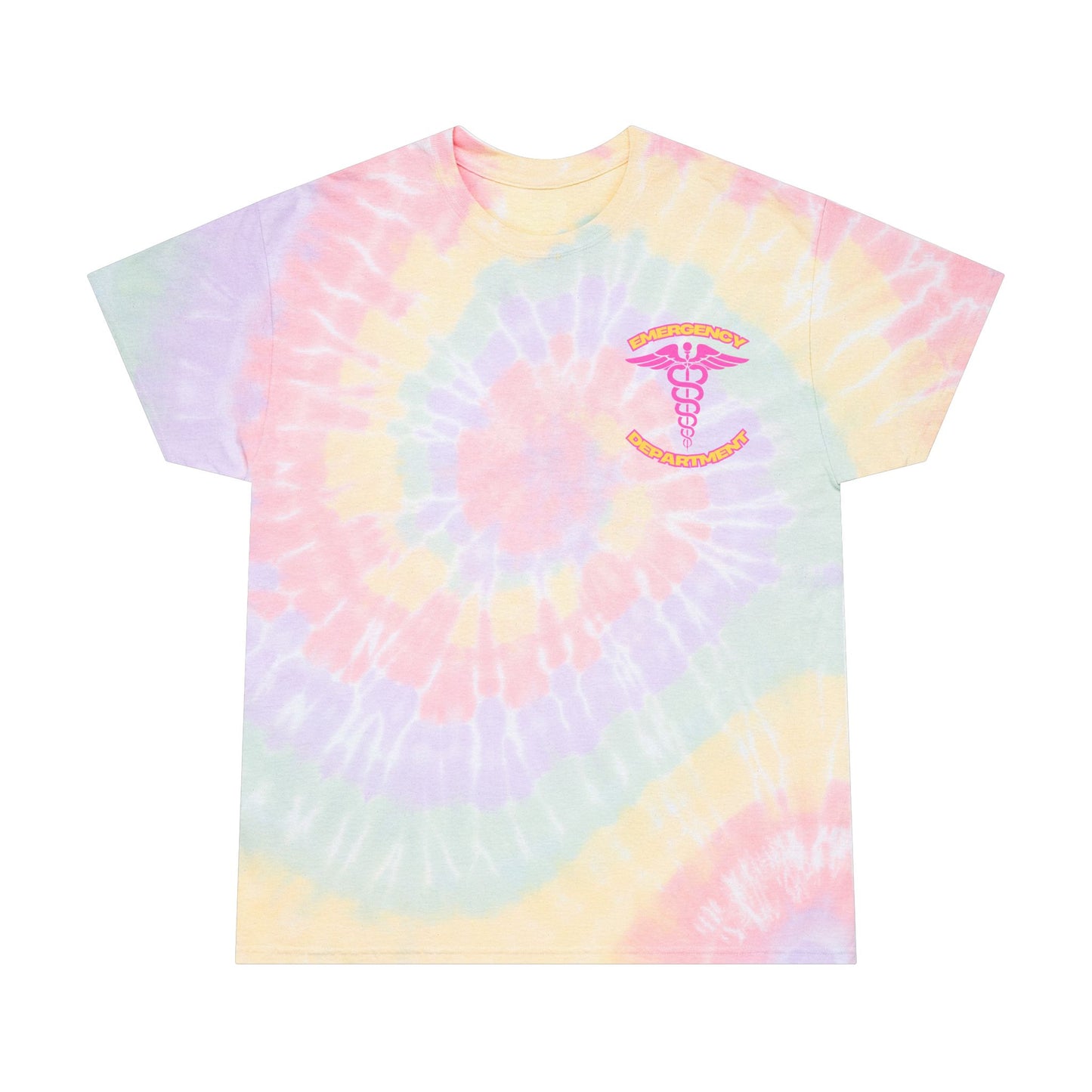 Summer time sherbet emergency department Tie-Dye Tee, Spiral