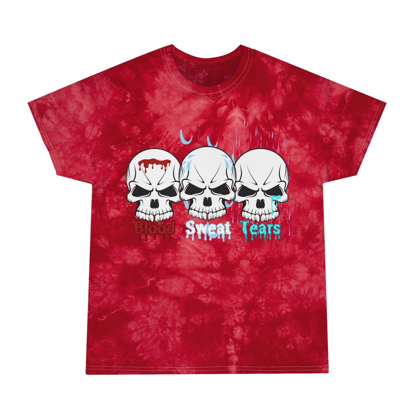 Blood sweat and tears Tie-Dye Tee, Crystal