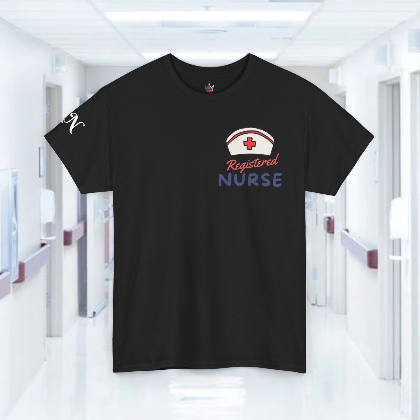 RN gift cap and angel wing tee registered nurse caregiver gift