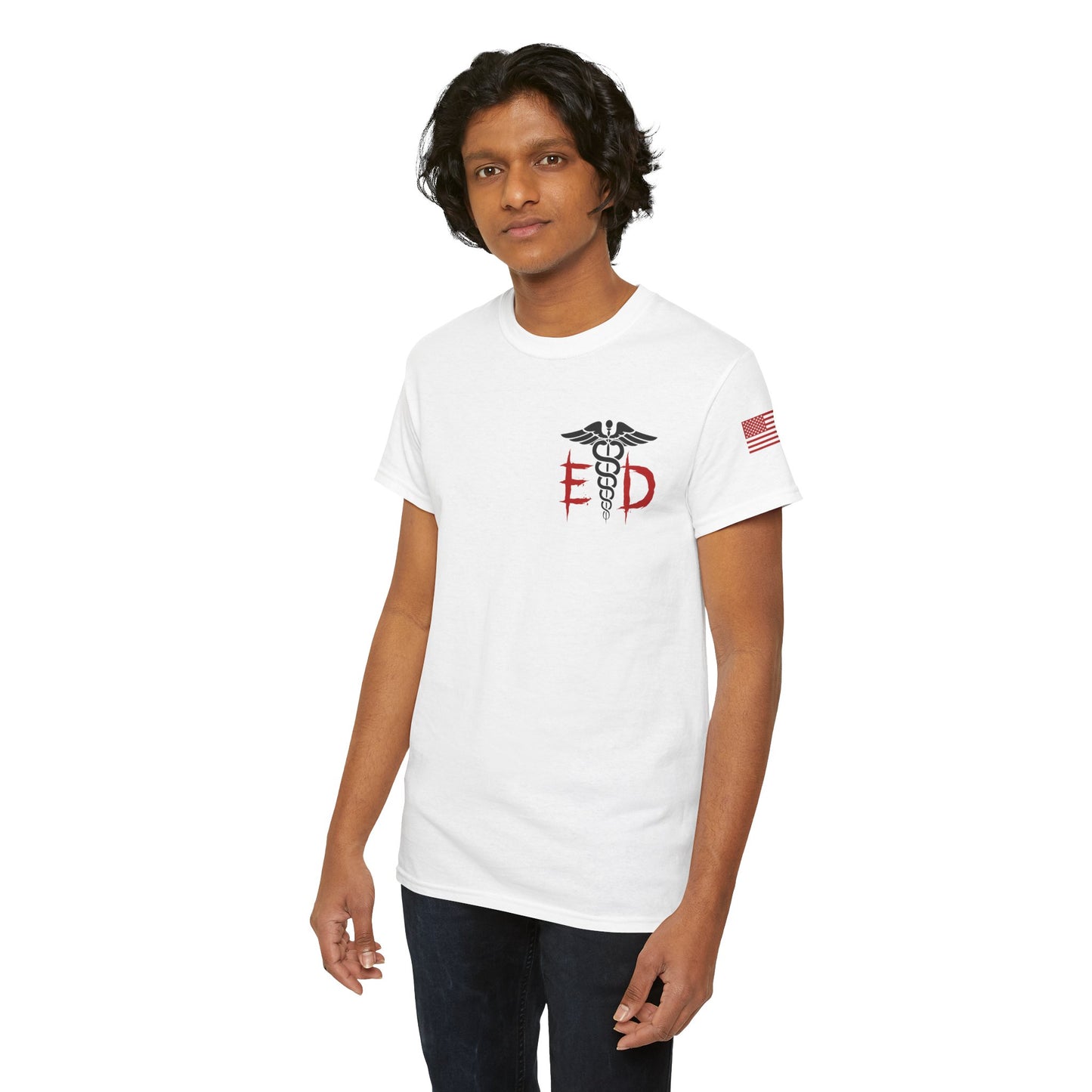 ER halloween clown t shirt Unisex Heavy Cotton Tee