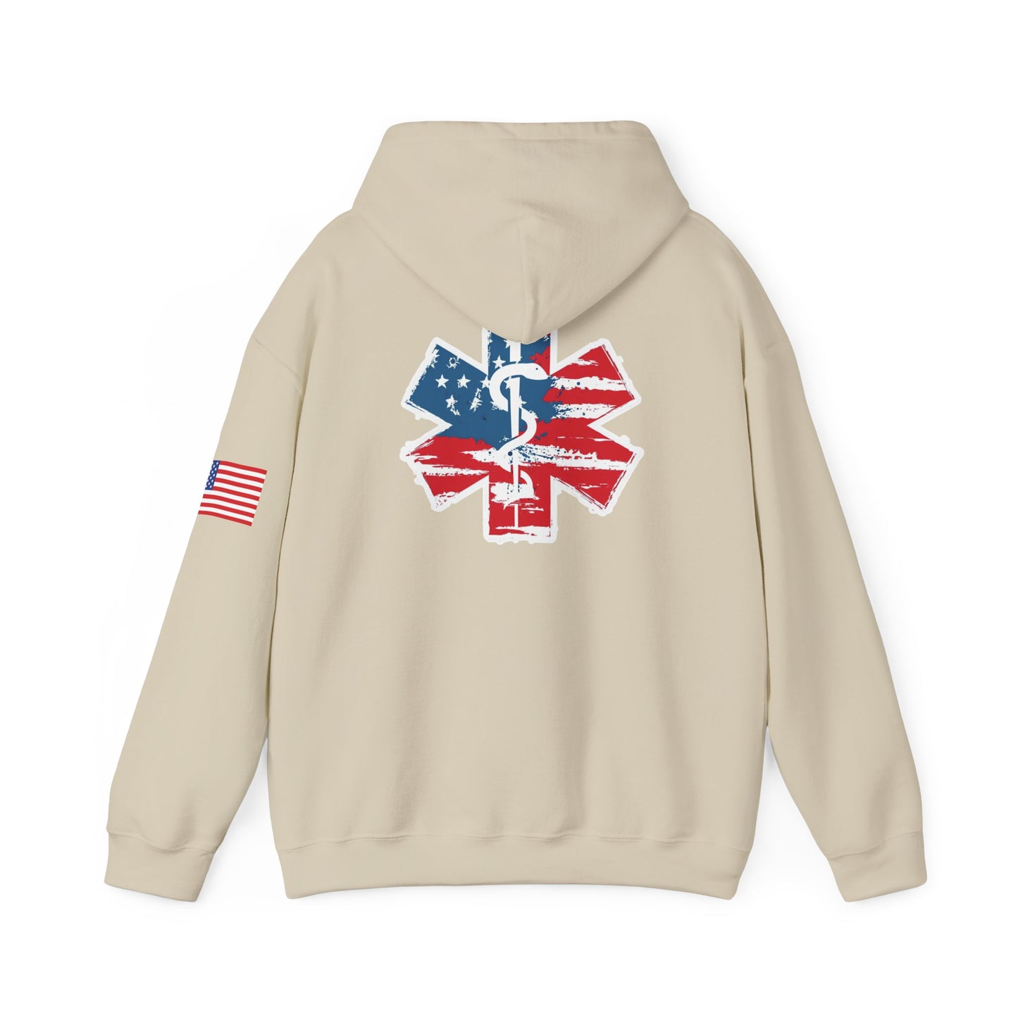 Patriotic RN Hoodie Independence Day gift for nurse Unisex Heavy Blend™ Hooded Sweatshirt