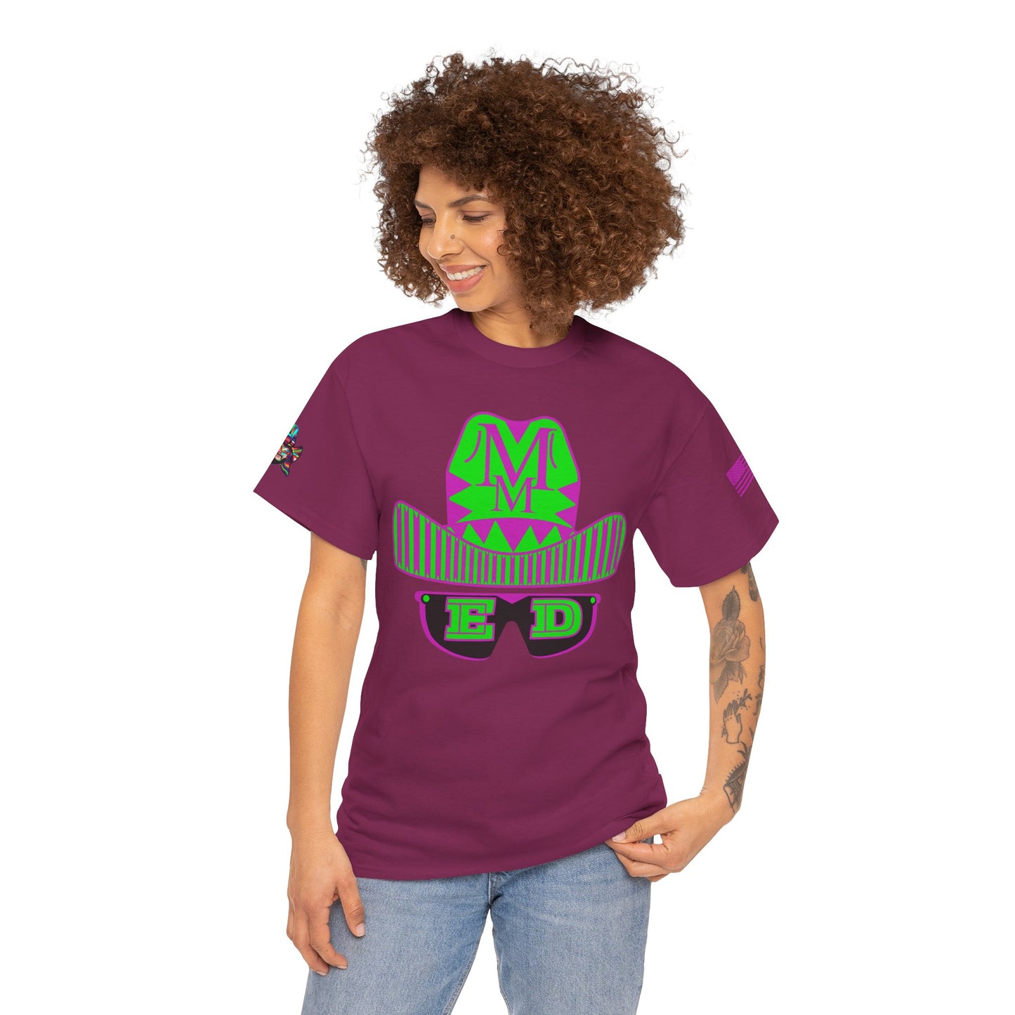 Macho ER wrestling legends tee Unisex Heavy Cotton Tee