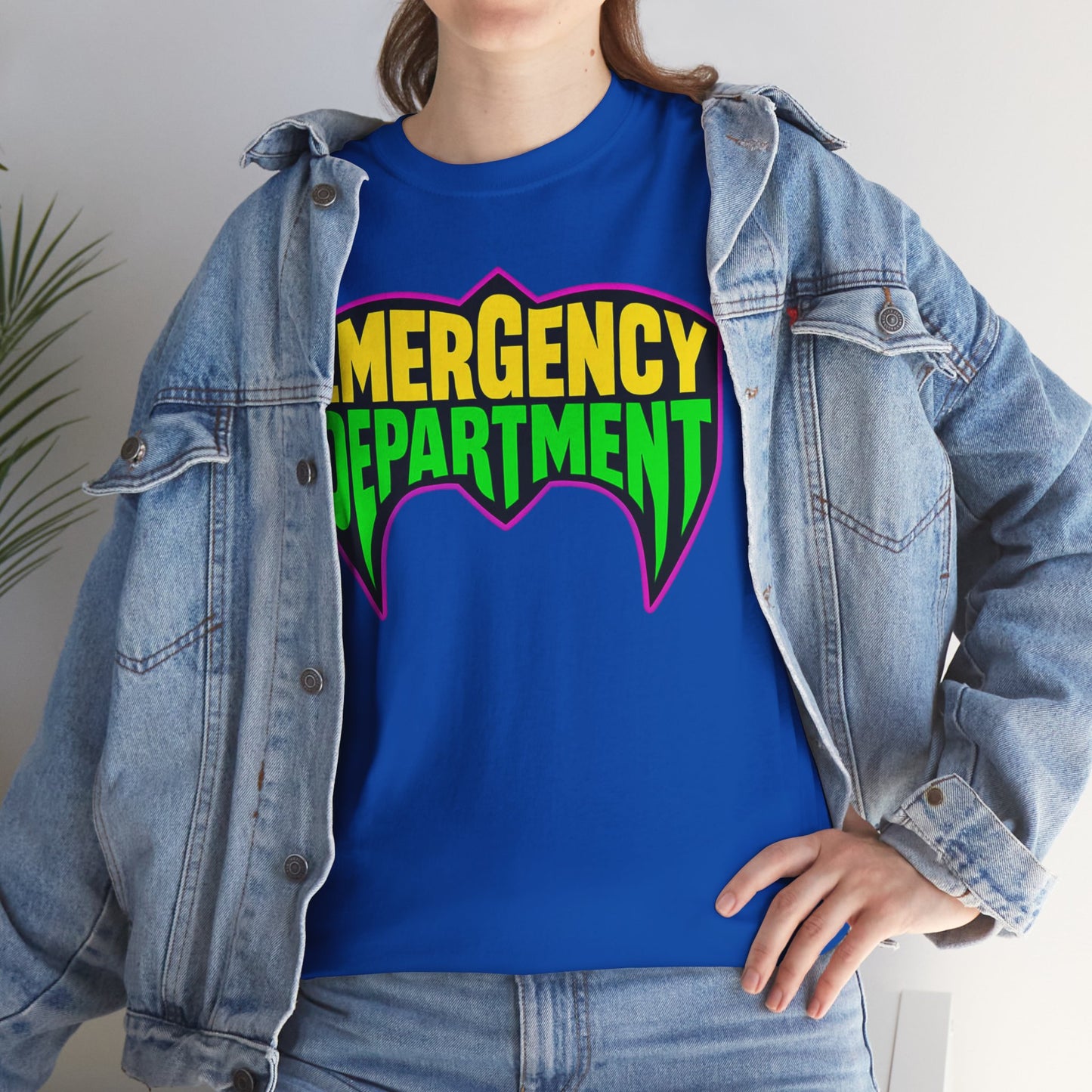 The Ultimate ER tee homage to wrestling legends Unisex Heavy Cotton Tee