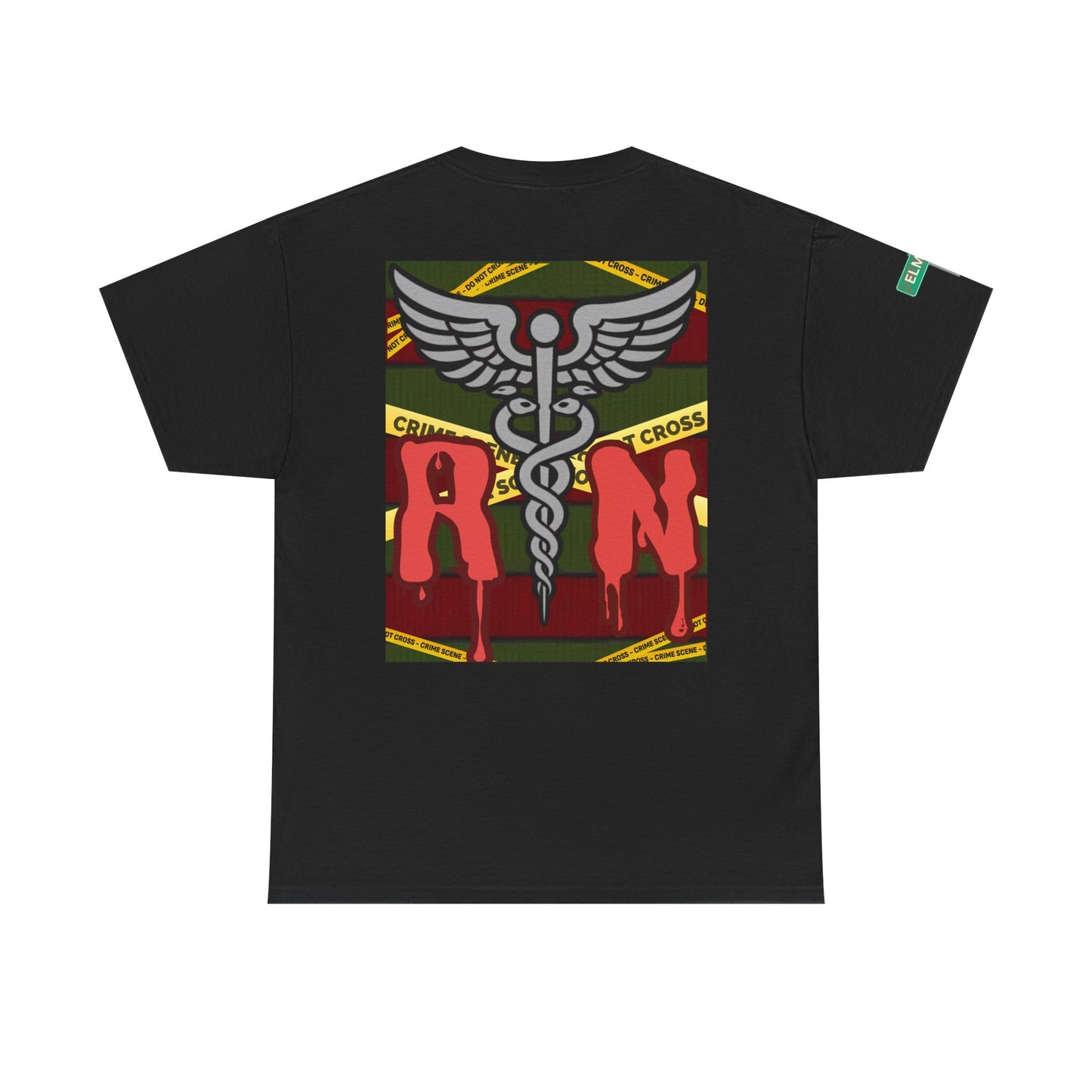 Nightmare on Elm Street RN T Shirt Freddy Krueger Inspired Halloween Shirt for Registered Nurses Scary Nurse Tee Horror Movie Medical Gift