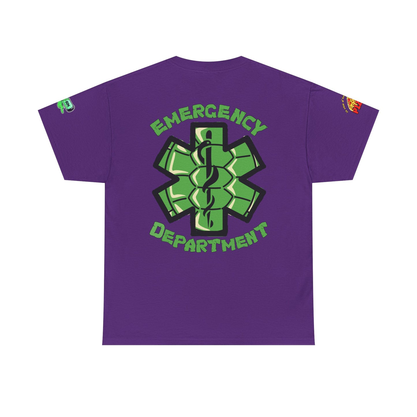 Pizza time, ER RN tee shirt nostalgic turtle power