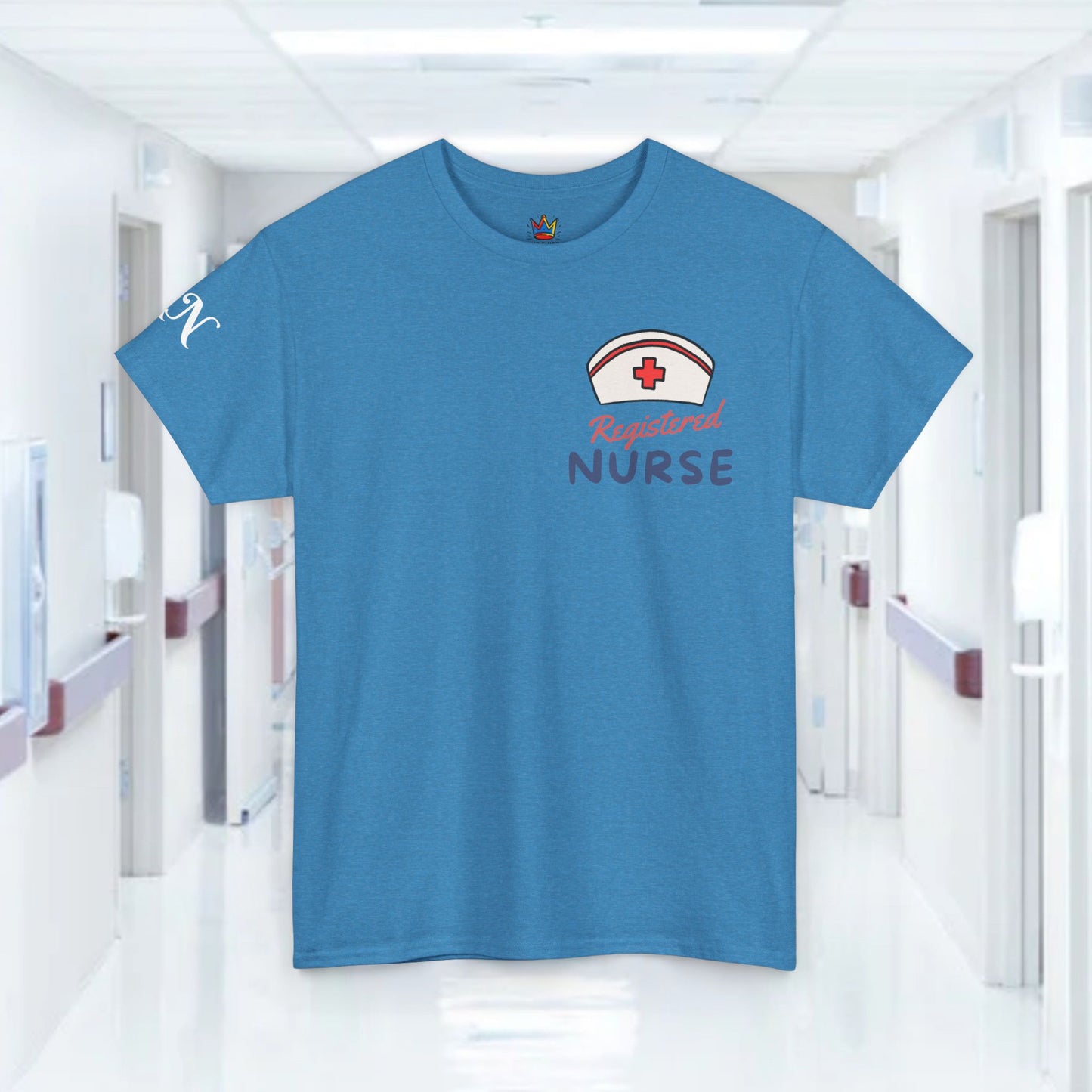 RN gift cap and angel wing tee registered nurse caregiver gift