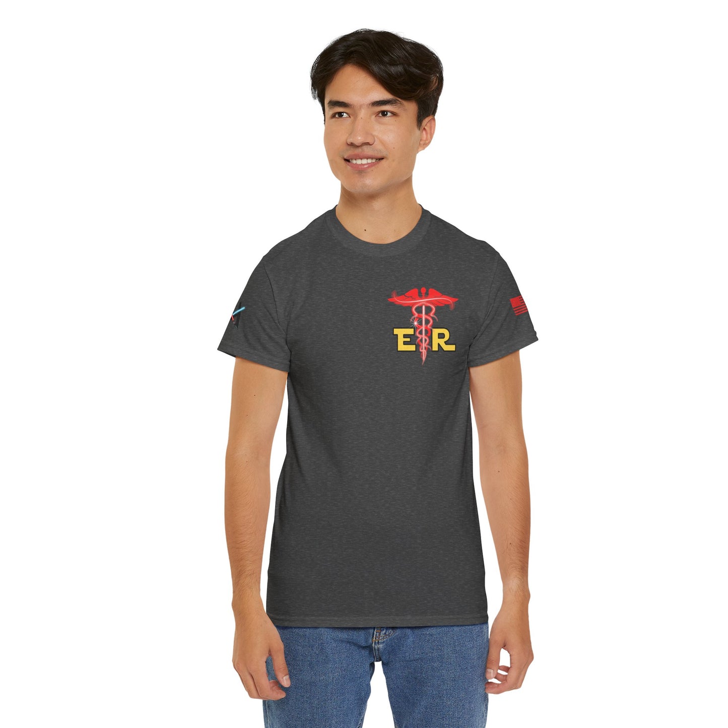 Embrace the dark side galactic Unisex Heavy Cotton Tee