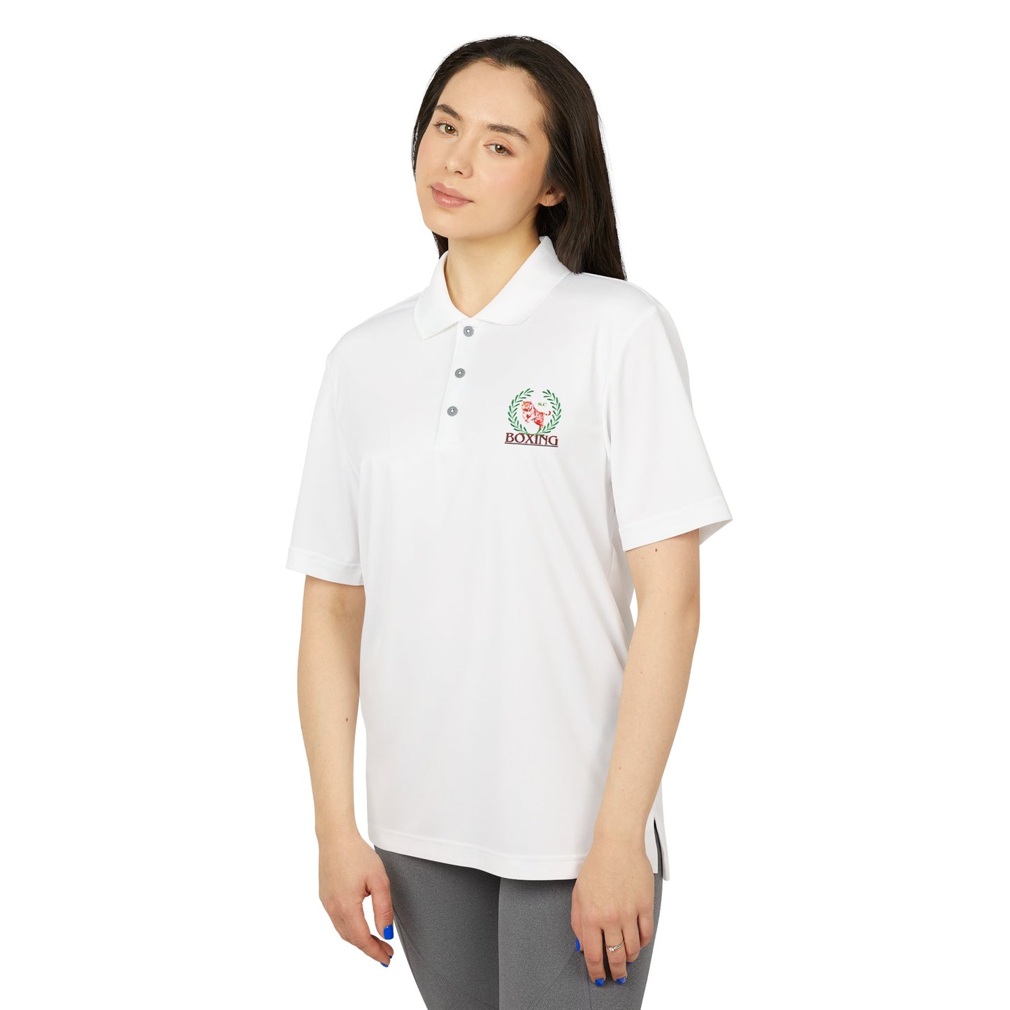 adidas Unisex Performance Polo -stone cradle (crest)