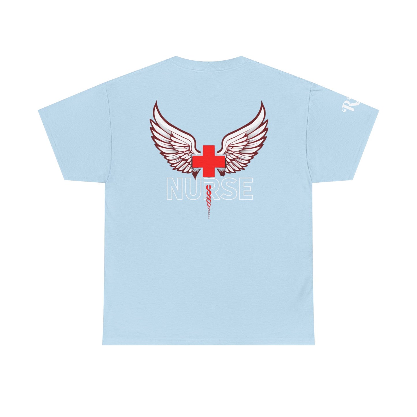 RN gift cap and angel wing tee registered nurse caregiver gift