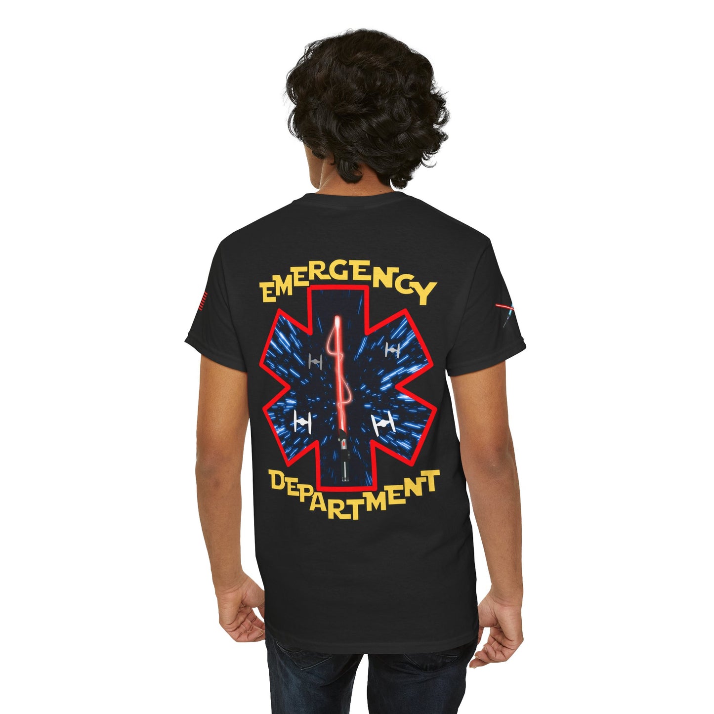 Embrace the dark side galactic Unisex Heavy Cotton Tee