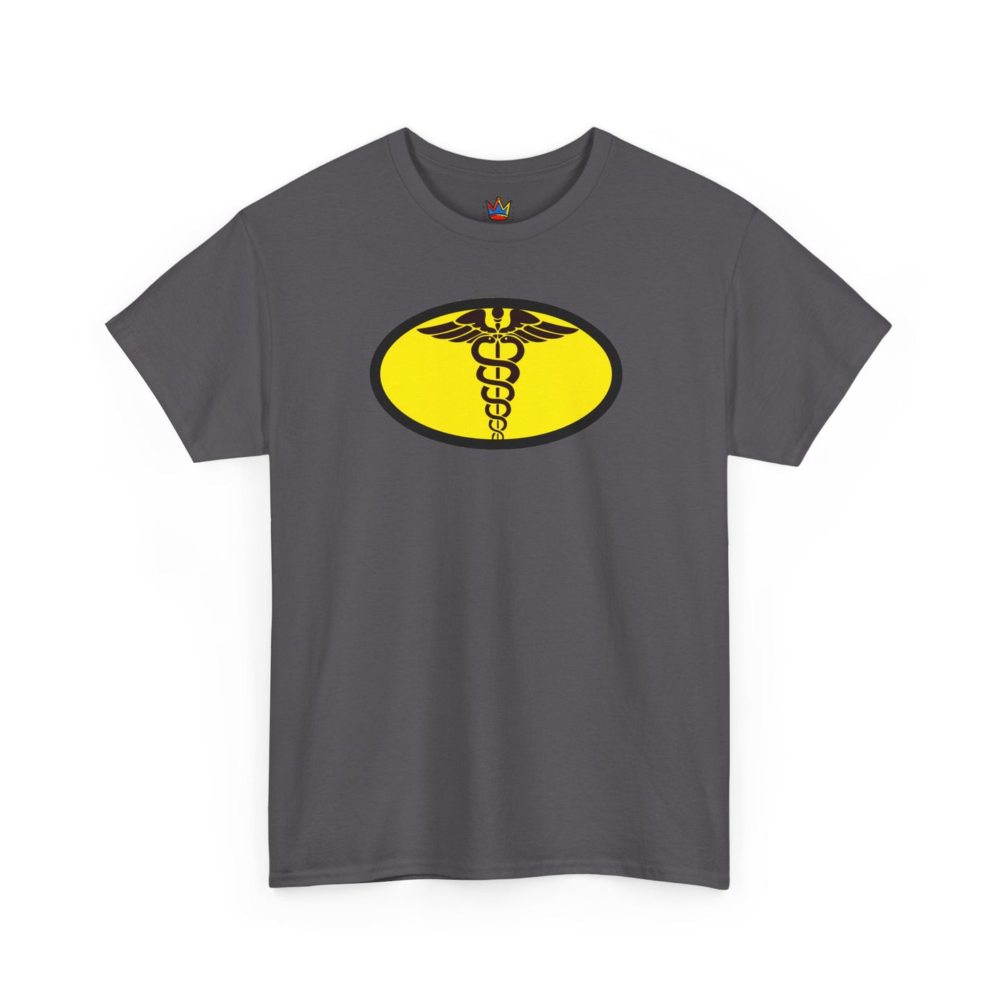 Dark knight emergency department bat t shirt for ER staff Unisex Heavy Cotton Tee
