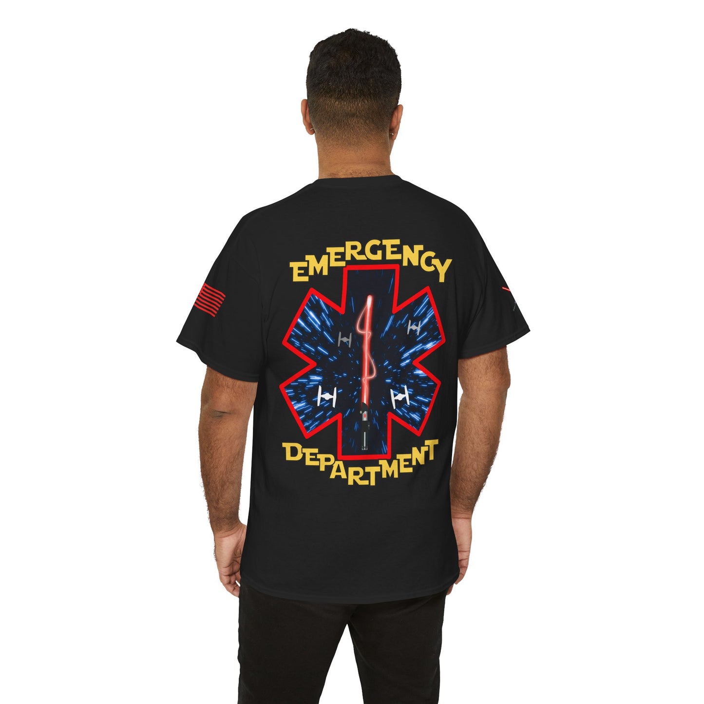 Embrace the dark side galactic Unisex Heavy Cotton Tee