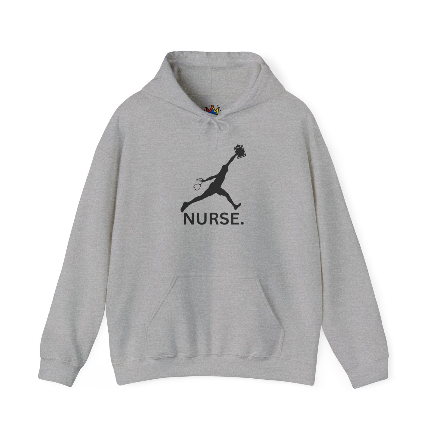 Jumpman nurse gift nurse week gift sporty nurse gift hoodie Unisex Heavy Blend™ Hooded Sweatshirt