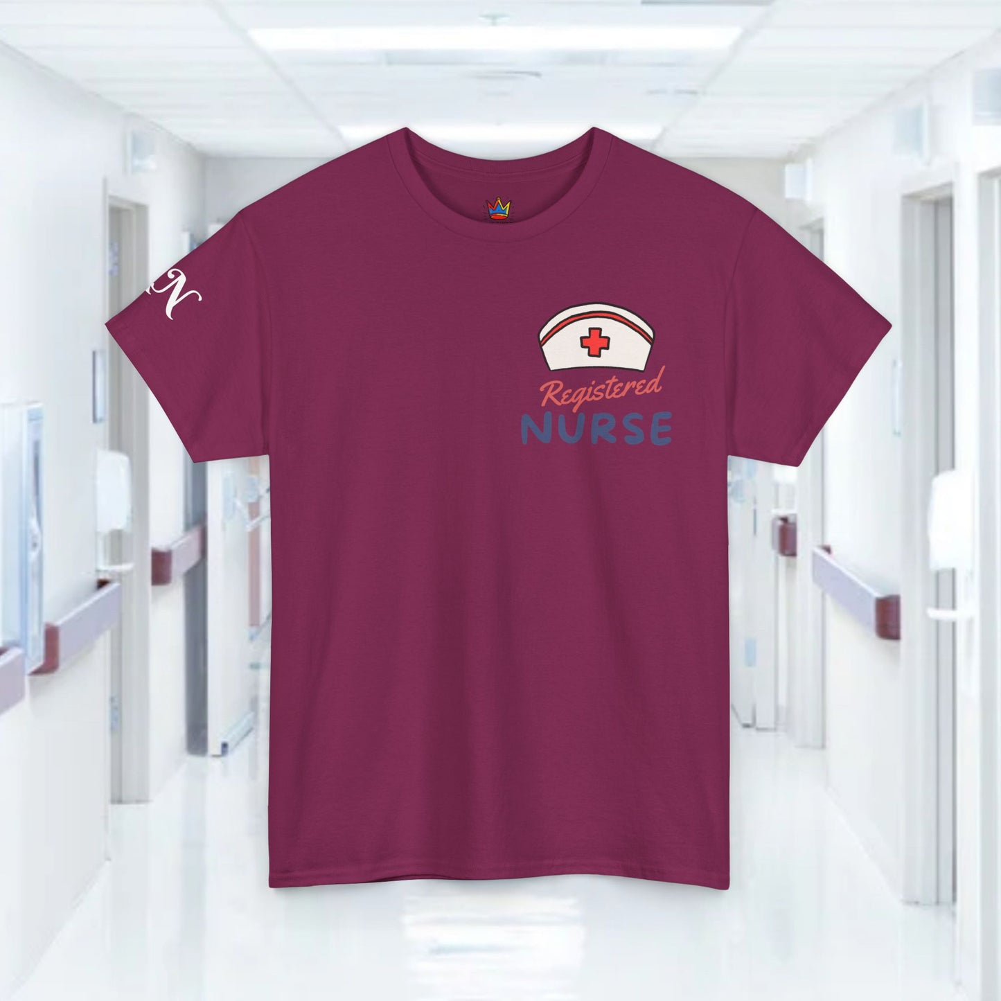 RN gift cap and angel wing tee registered nurse caregiver gift