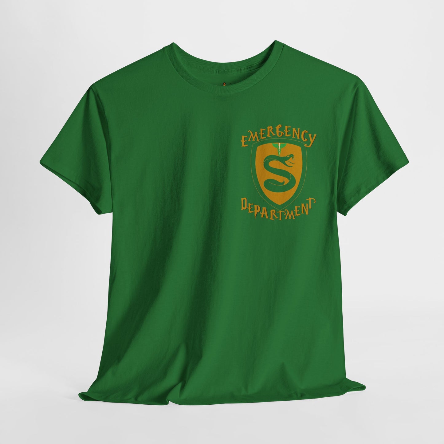 Slyther Scrubs – Emergency Department Elite Tee Emergency Department Crew Tee potter loving healthcare emergency department Unisex Heavy Cotton Tee